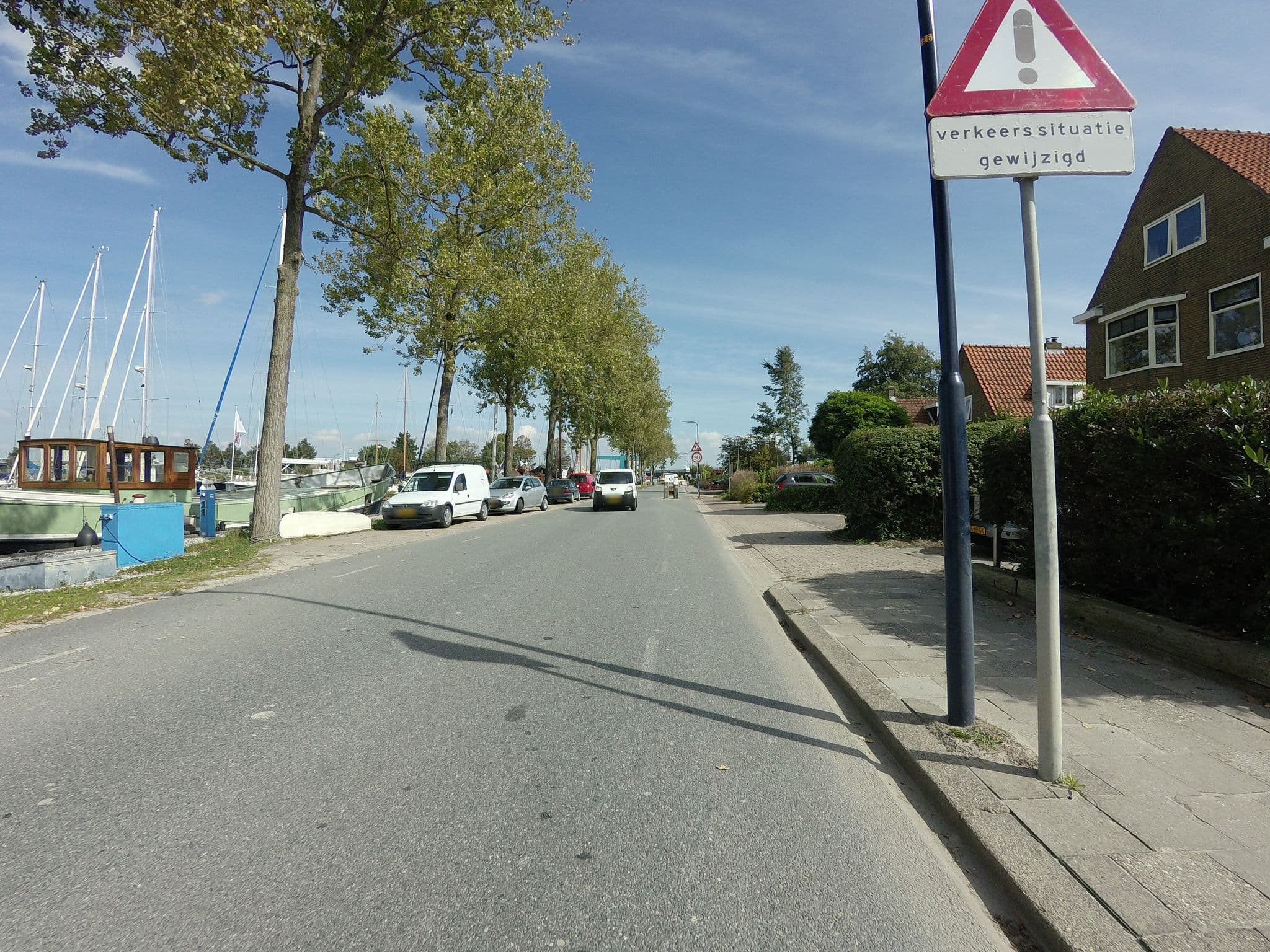 Street view near Aan't Kanaal, Harlingen — © ankeric (CC BY-SA · Mapillary)