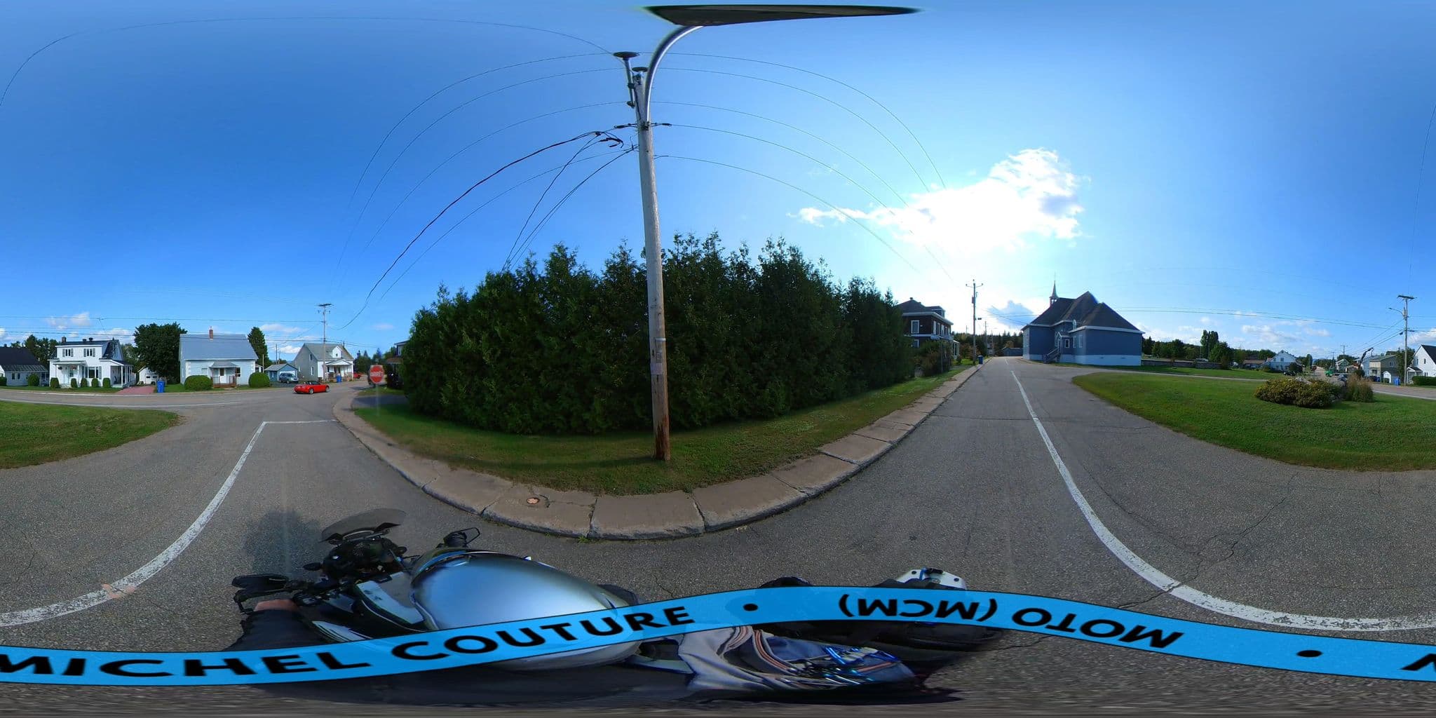 Street view near Le Presbytere Du Bootlegger, La Malbaie — © michelcouturemotomcm (CC BY-SA · Mapillary)