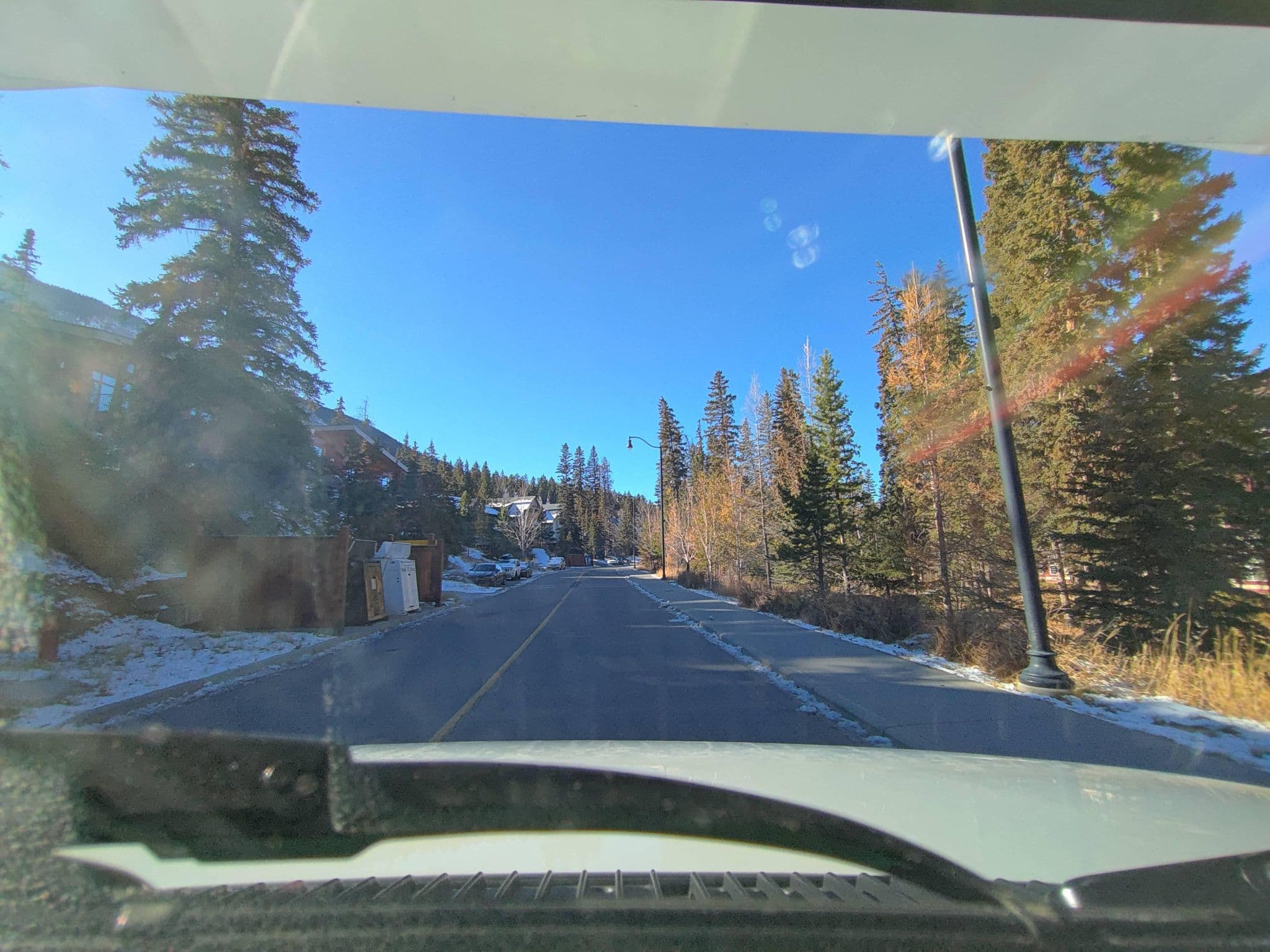 Street view near Cascade Cabin Bed and Breakfast, Banff