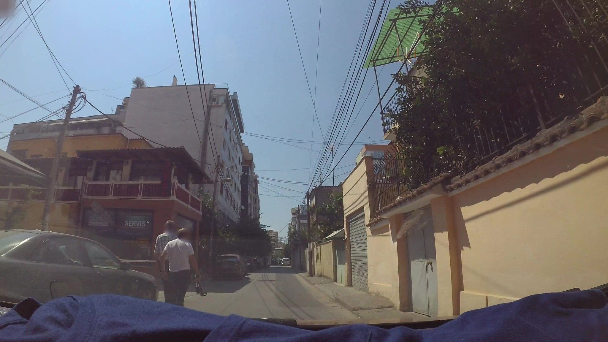 Street view near Vila 15, Tirana