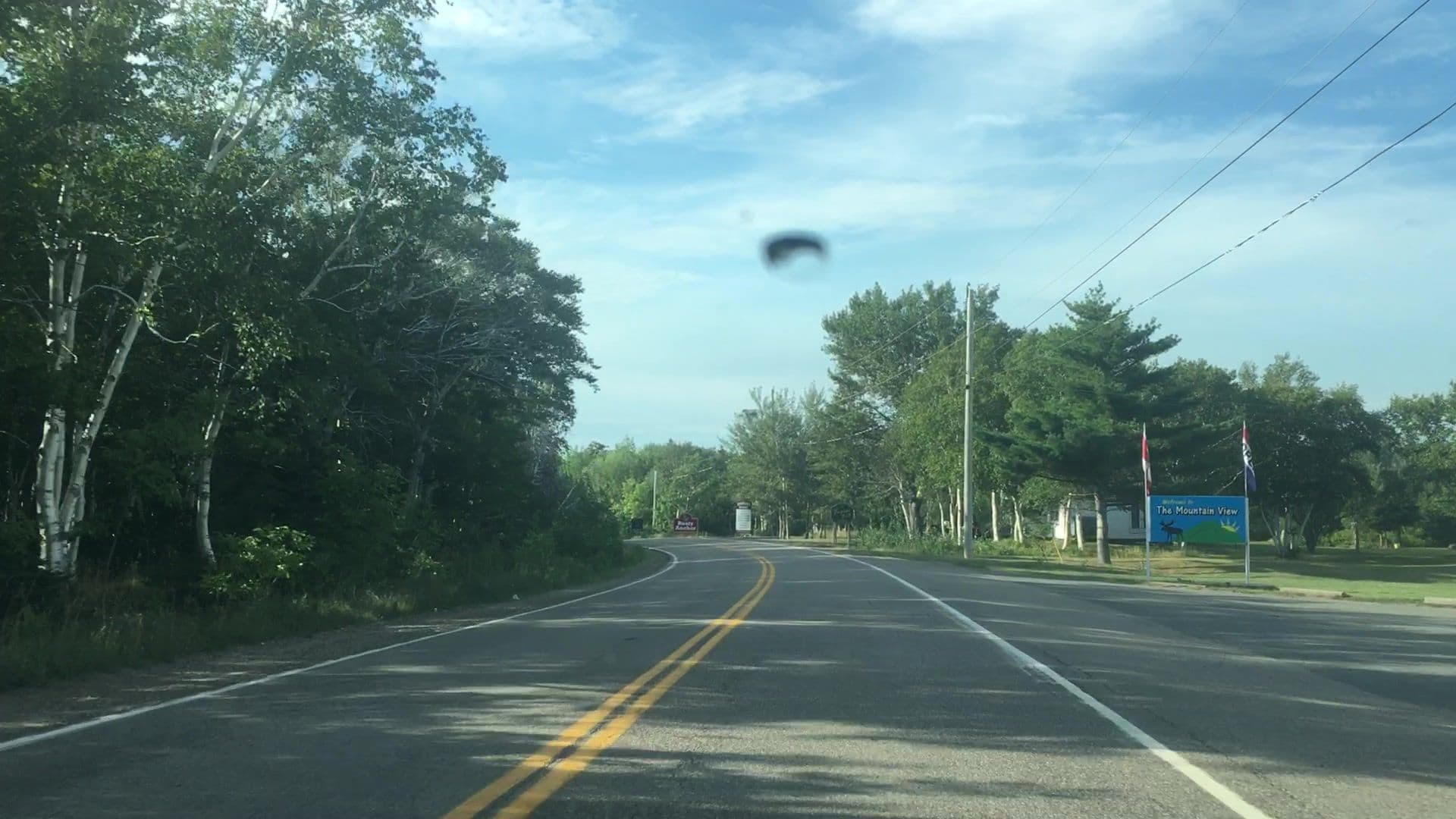Street view near Mountain View Motel & Cottages, Ingonish — © lvl5 (CC BY-SA · Mapillary)