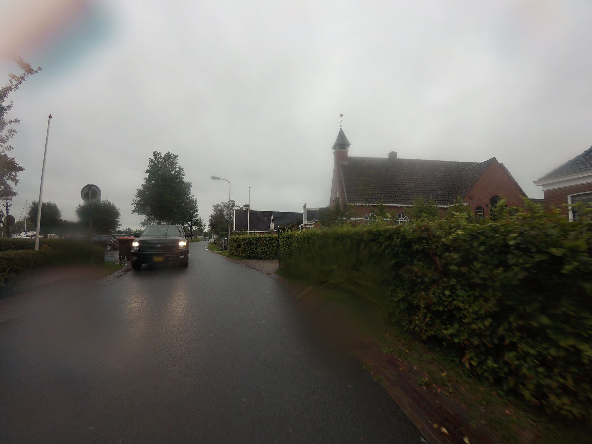 Street view near Kruspaed Boven, Oudega — © ankeric (CC BY-SA · Mapillary)