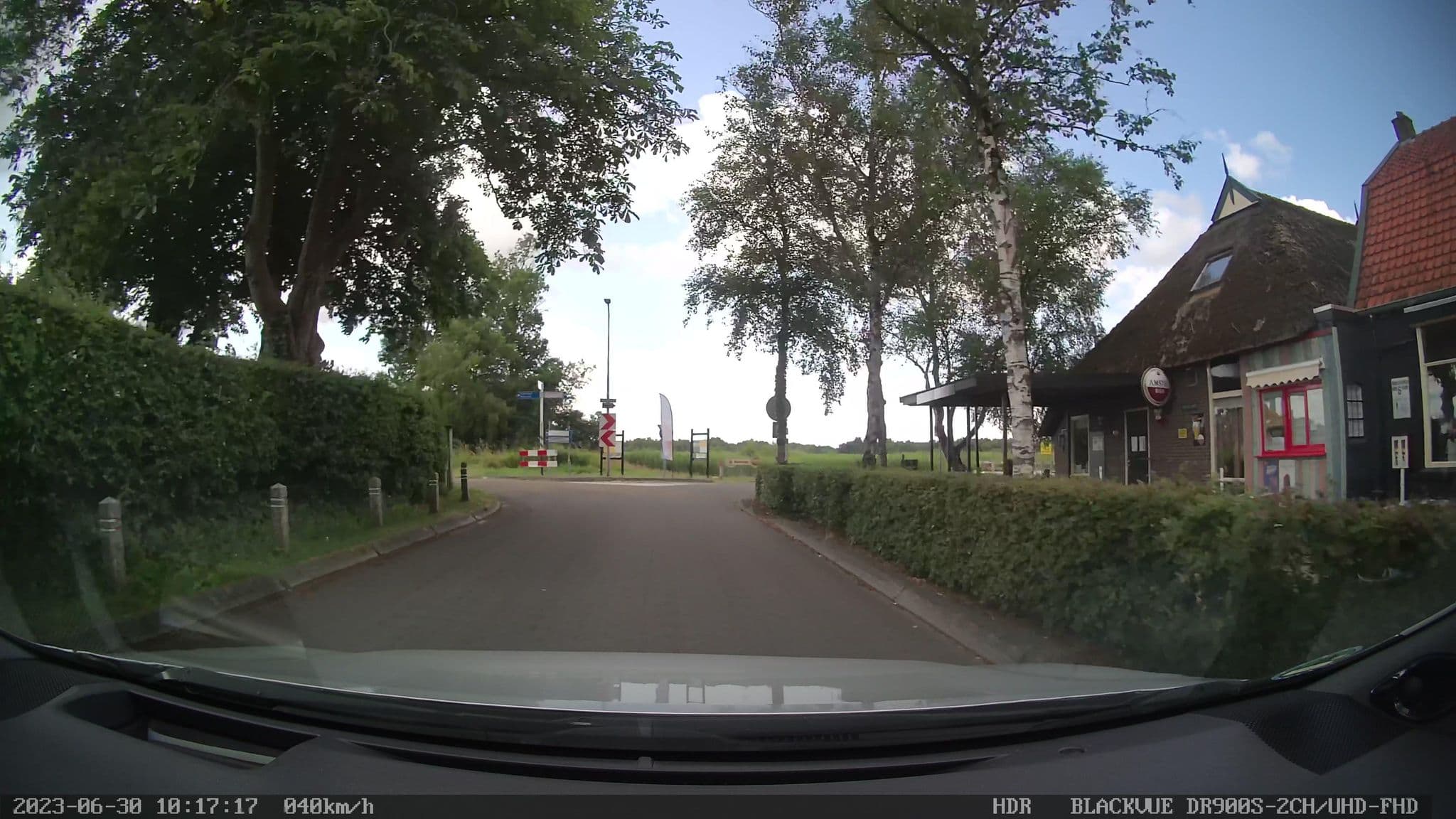 Street view near B&B De Vrijstaten, Oldemarkt — © madel (CC BY-SA · Mapillary)
