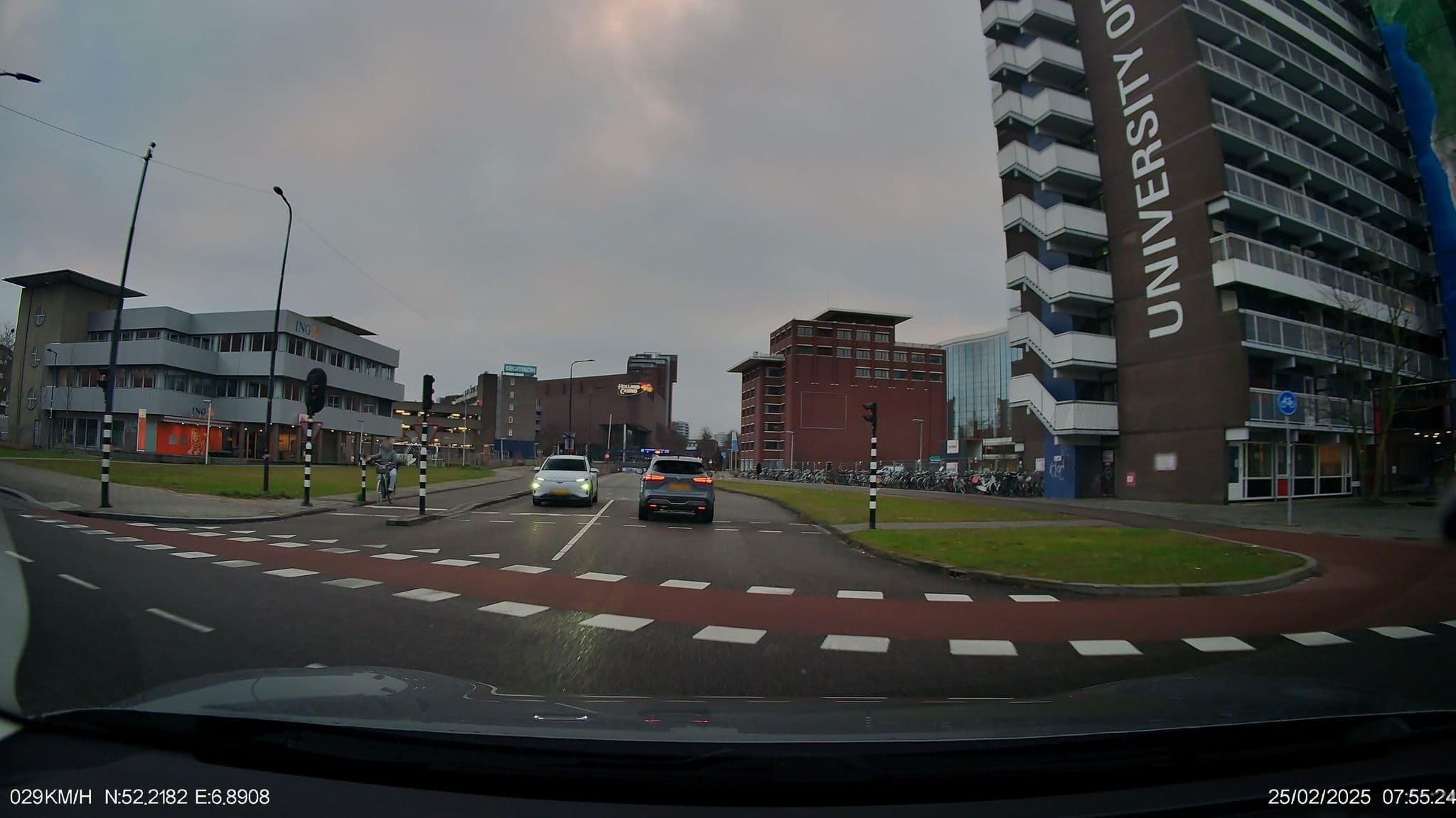 Street view near Eden Dish Hotel, Enschede — © thewizard (CC BY-SA · Mapillary)