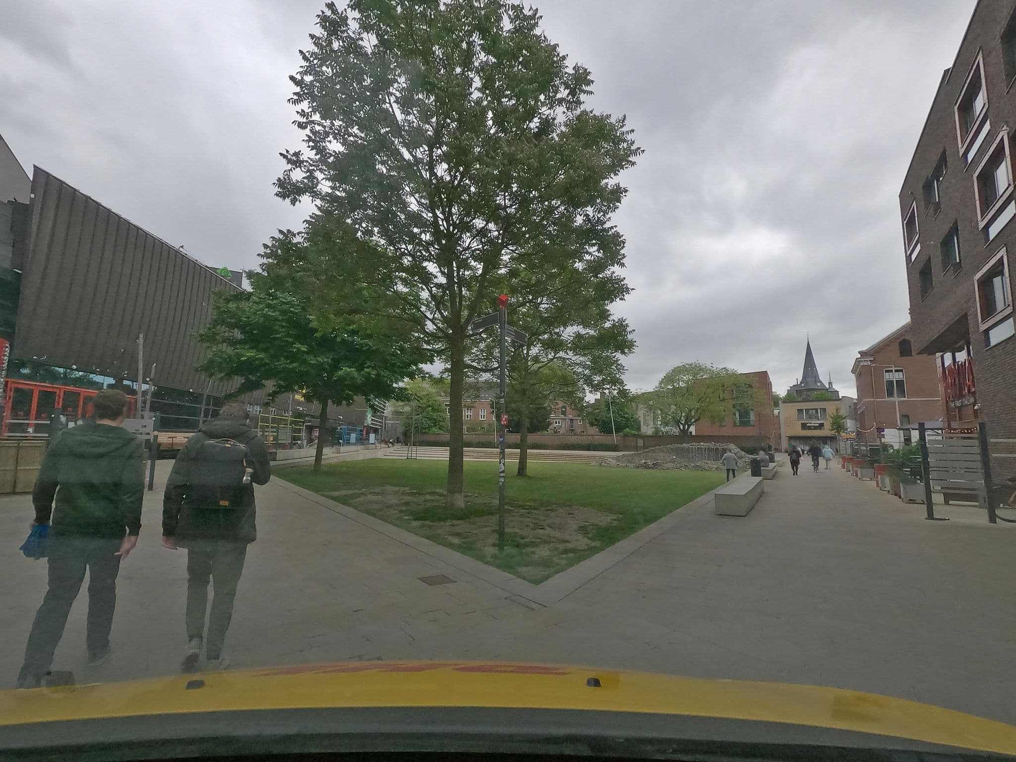 Street view near InterCityHotel Enschede, Enschede — © jonrellim (CC BY-SA · Mapillary)