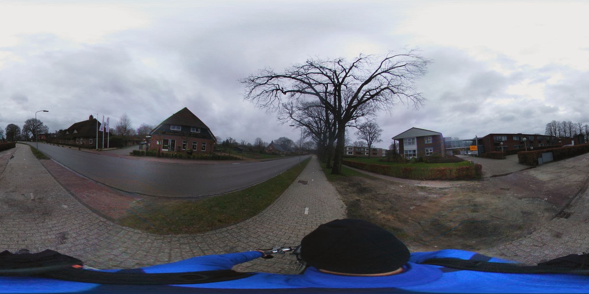 Street view near Hotel Odoorn Bistro La Finca, Odoorn — © ligfietser (CC BY-SA · Mapillary)