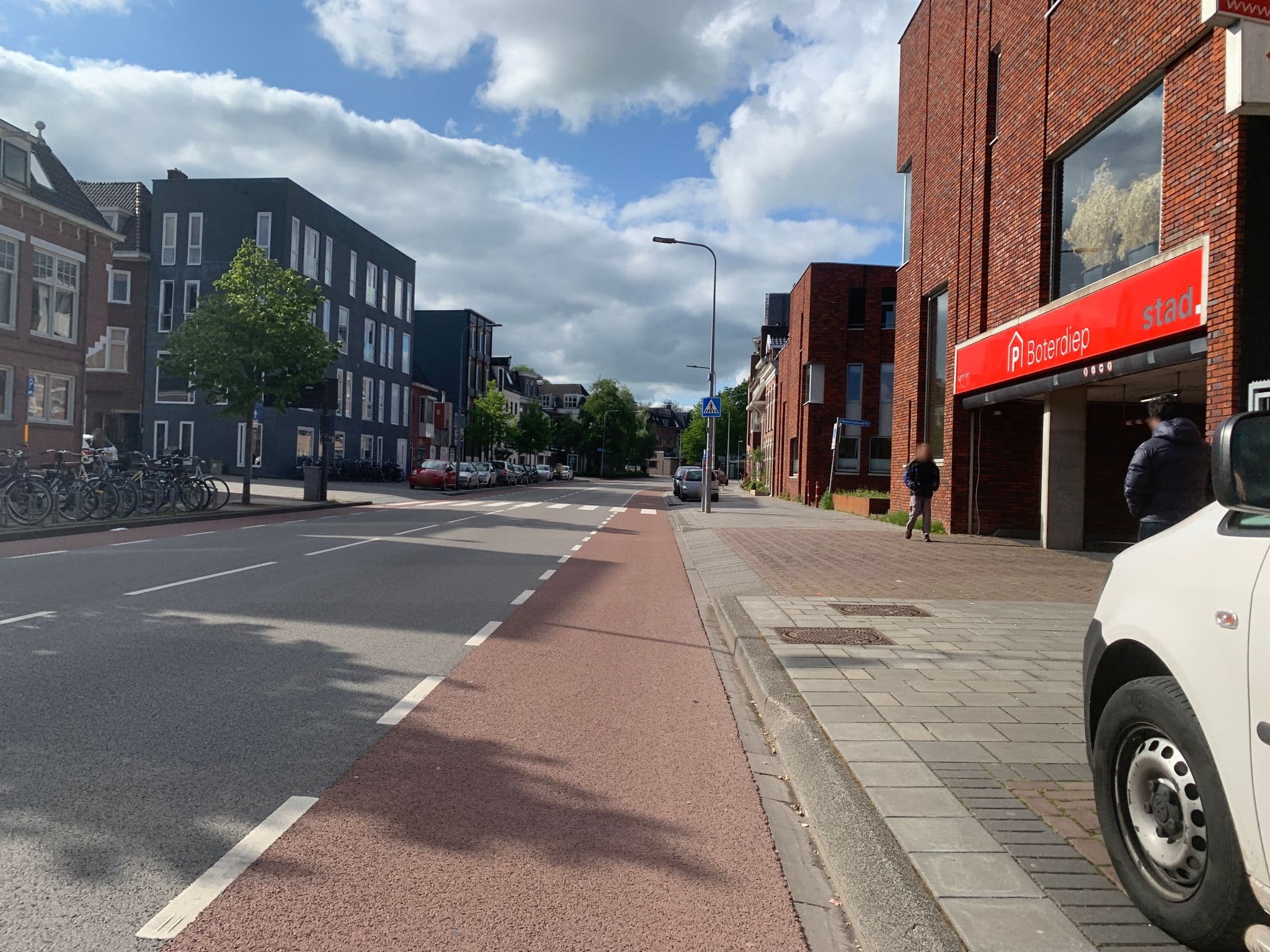 Street view near Ezelskar @ Villakakelbont, Groningen — © pLyMiEwGpWDLryMacQzo (CC BY-SA · Mapillary)