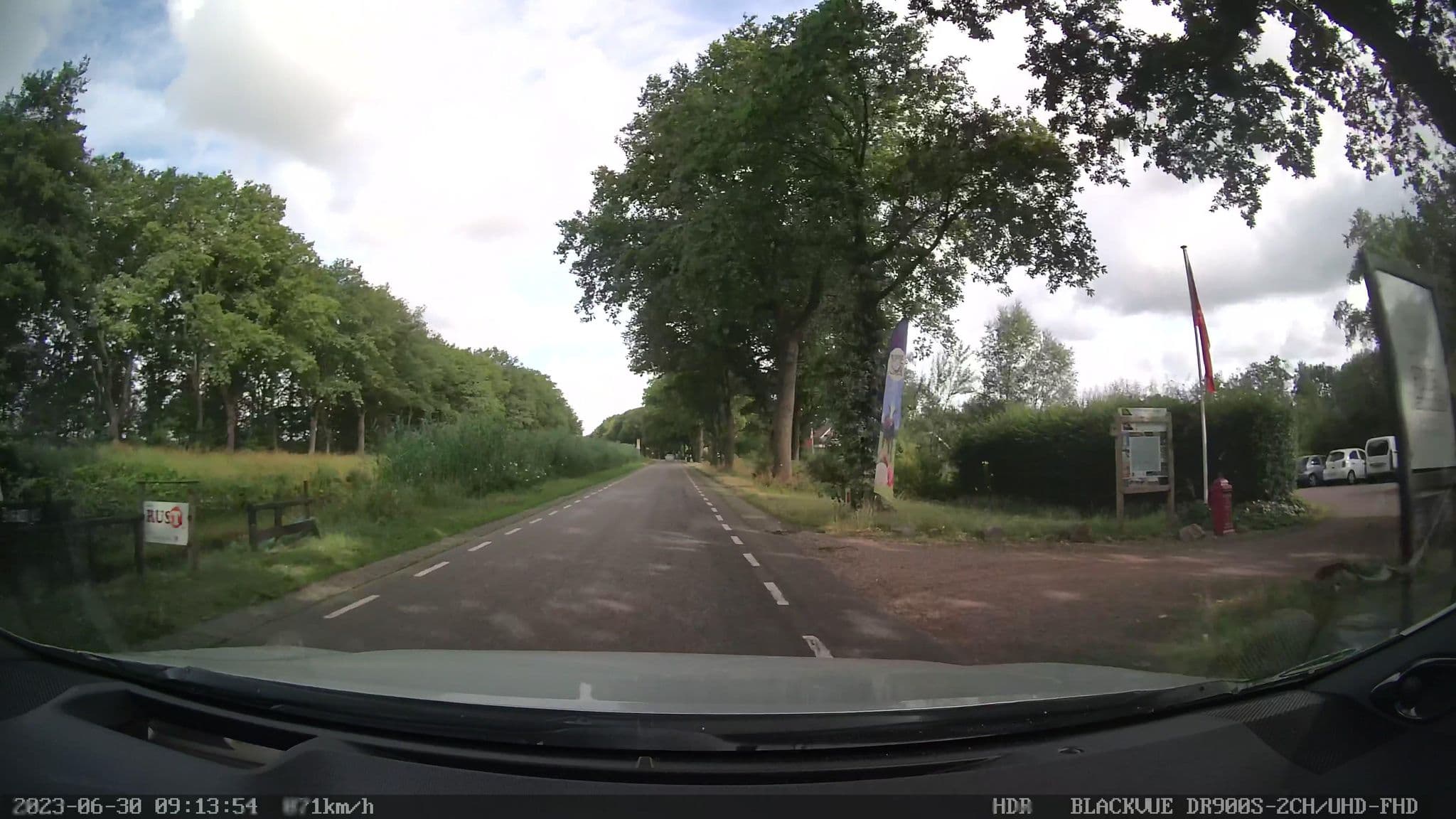 Street view near Gastenverblijf De Rieters, Westerbork — © madel (CC BY-SA · Mapillary)