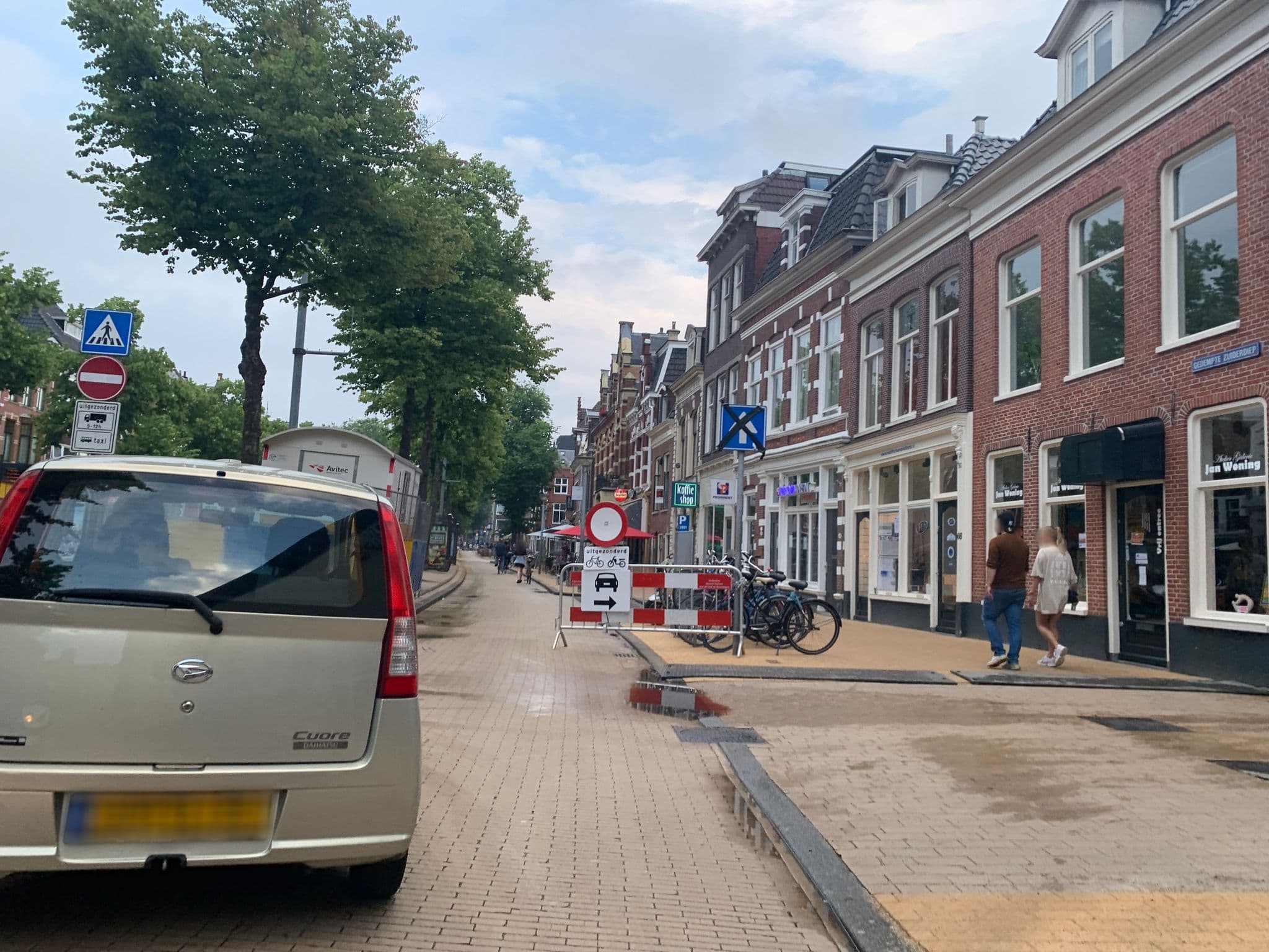 Street view near Cafe Bolle Frans, Groningen — © pLyMiEwGpWDLryMacQzo (CC BY-SA · Mapillary)