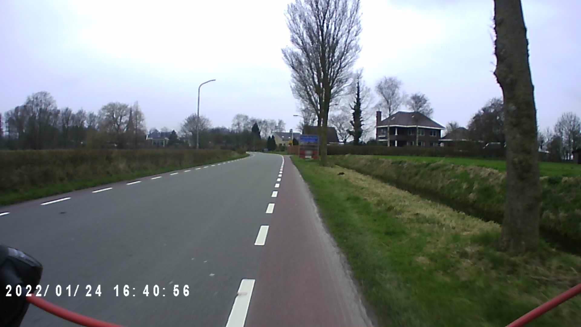 Street view near Voormalig Raadhuis, Leens — © ezinge (CC BY-SA · Mapillary)
