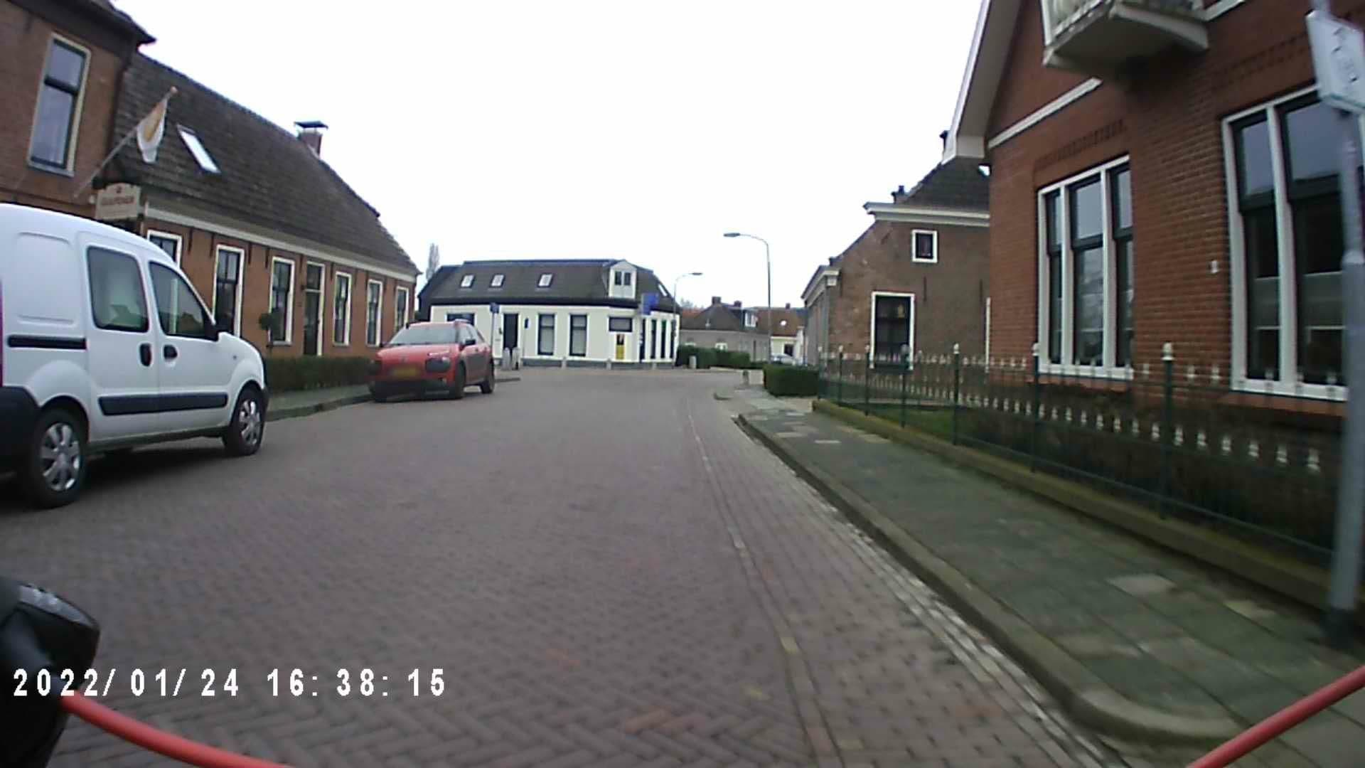 Street view near 't Korensant: B&B - Apartments - Group accommodation - Restaurant, Leens — © ezinge (CC BY-SA · Mapillary)