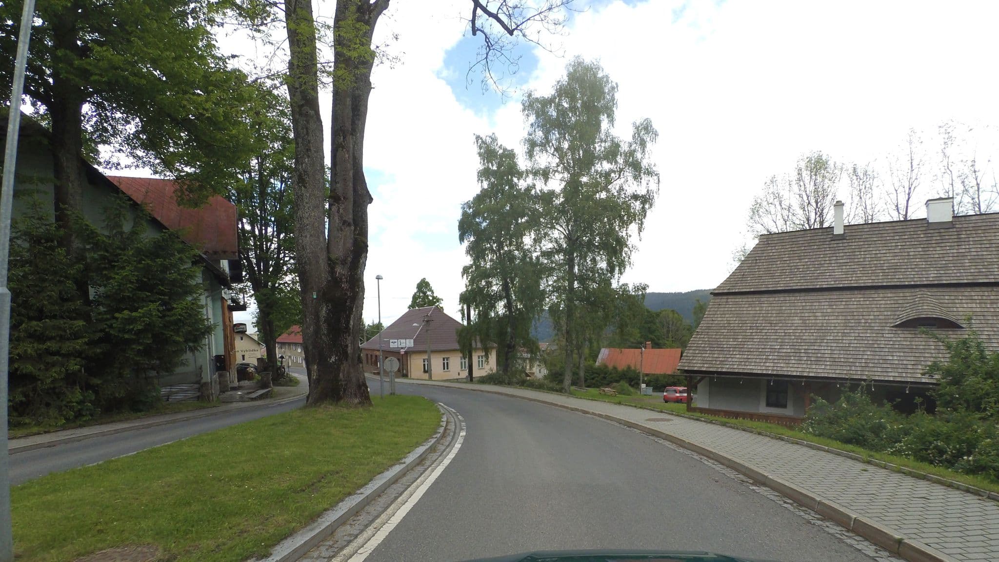 Street view near Fara Šumava, Železná Ruda — © wegavision (CC BY-SA · Mapillary)