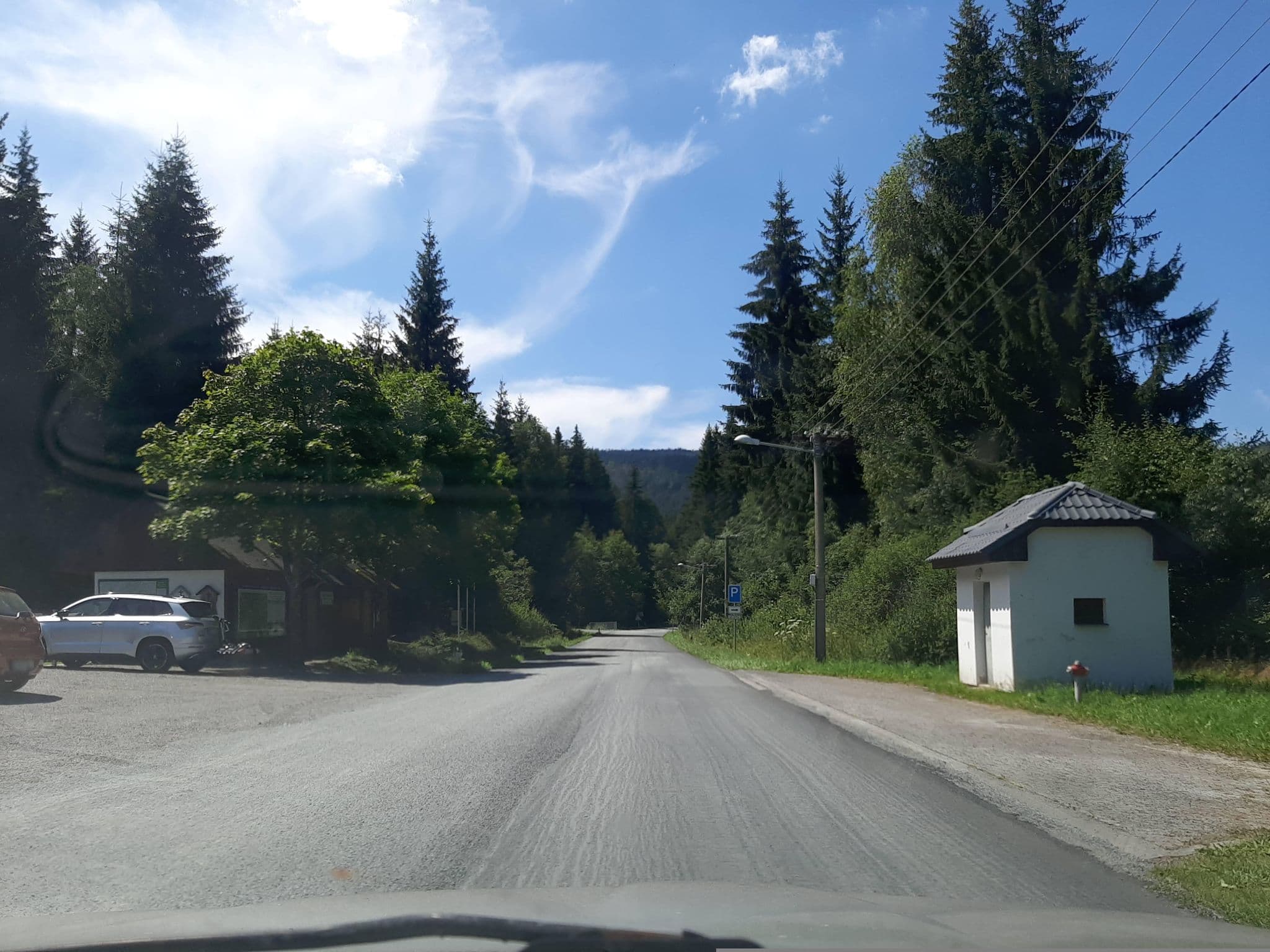 Street view near Penzion Mechovsky Dvur, Kašperské Hory — © CBradioCZ (CC BY-SA · Mapillary)