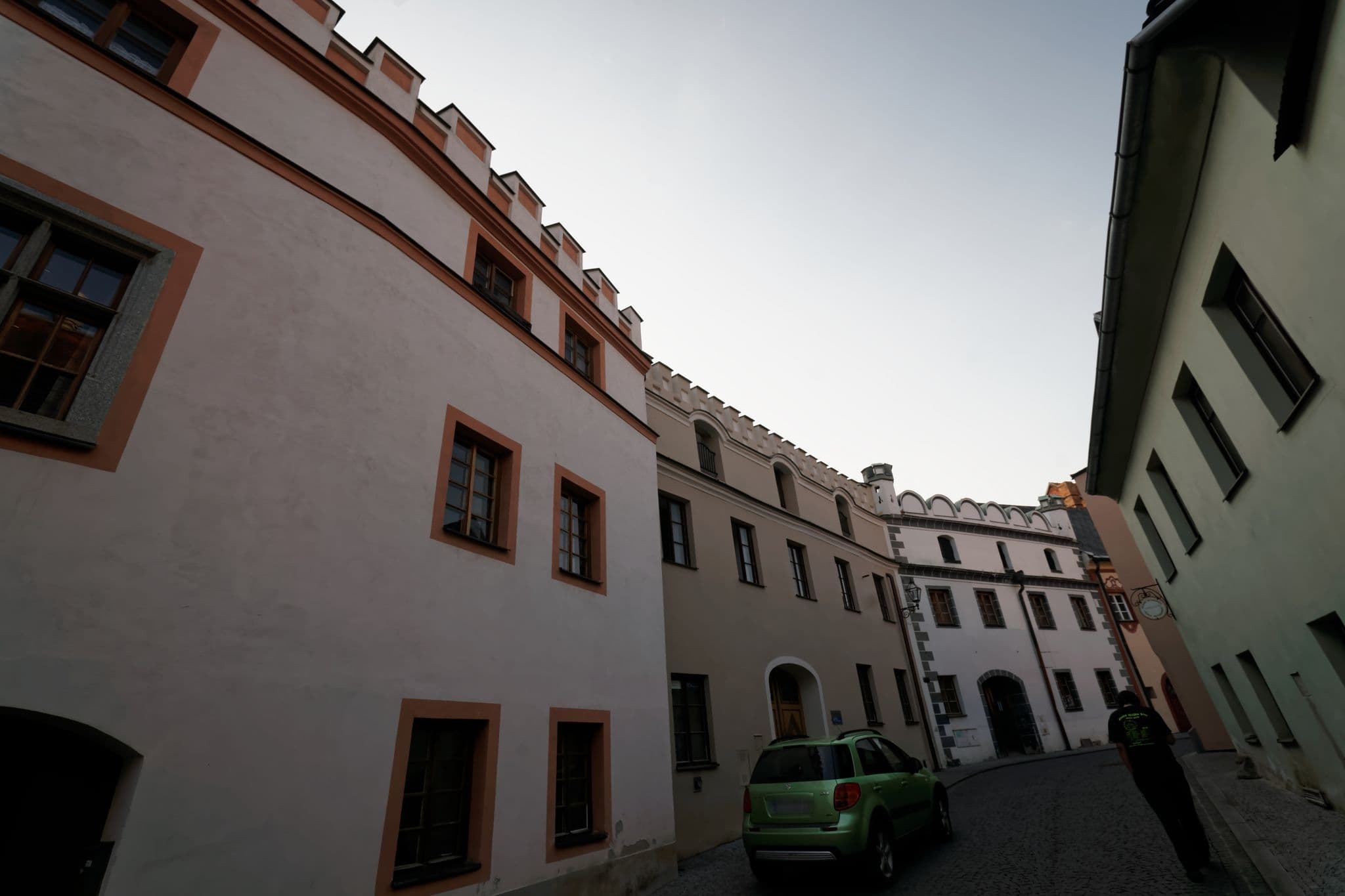 Street view near Hotel Koruna, Prachatice — © txllxt (CC BY-SA · Mapillary)