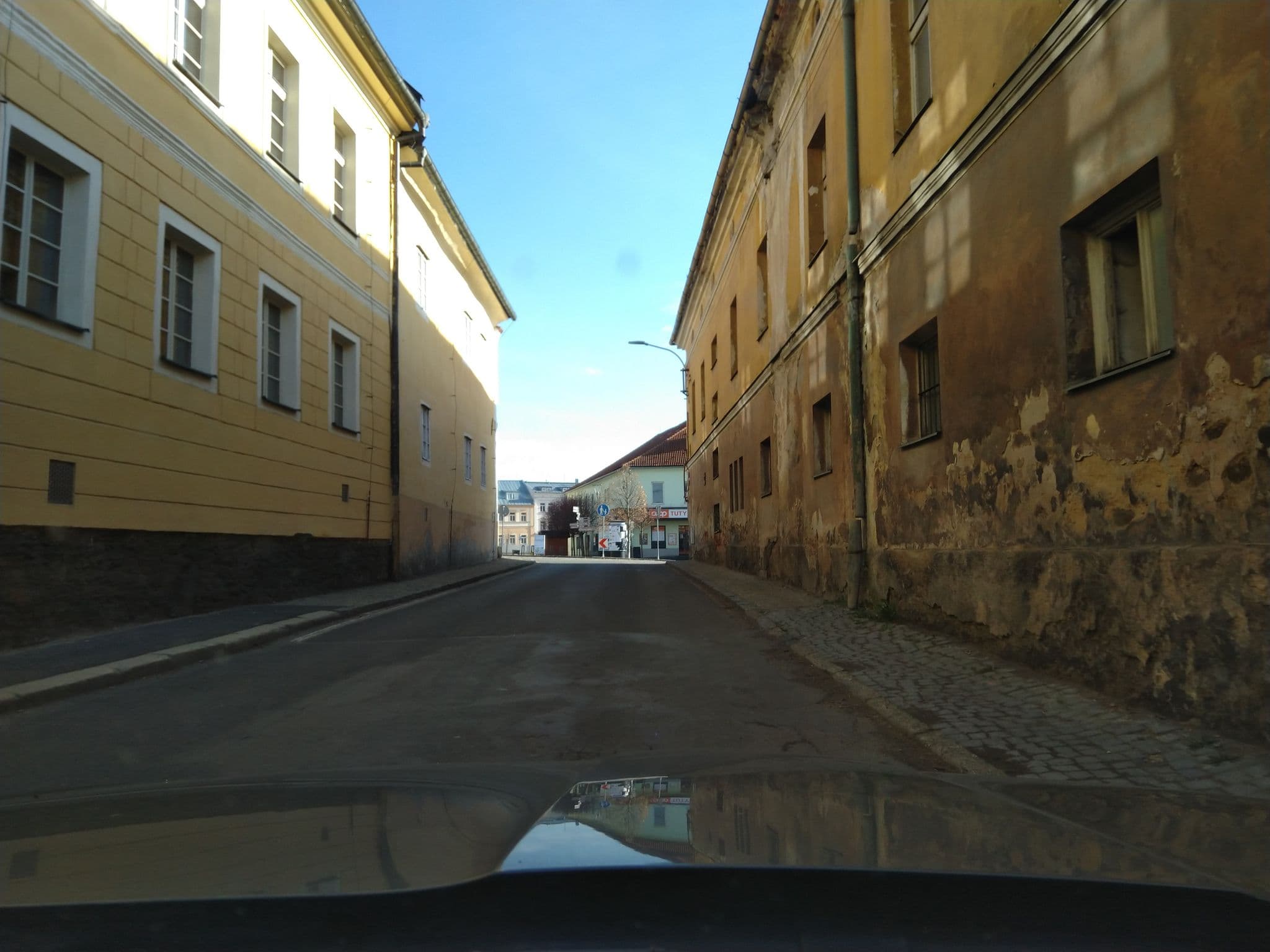 Street view near Penzion U Šnečků, Kašperské Hory — © vwv (CC BY-SA · Mapillary)