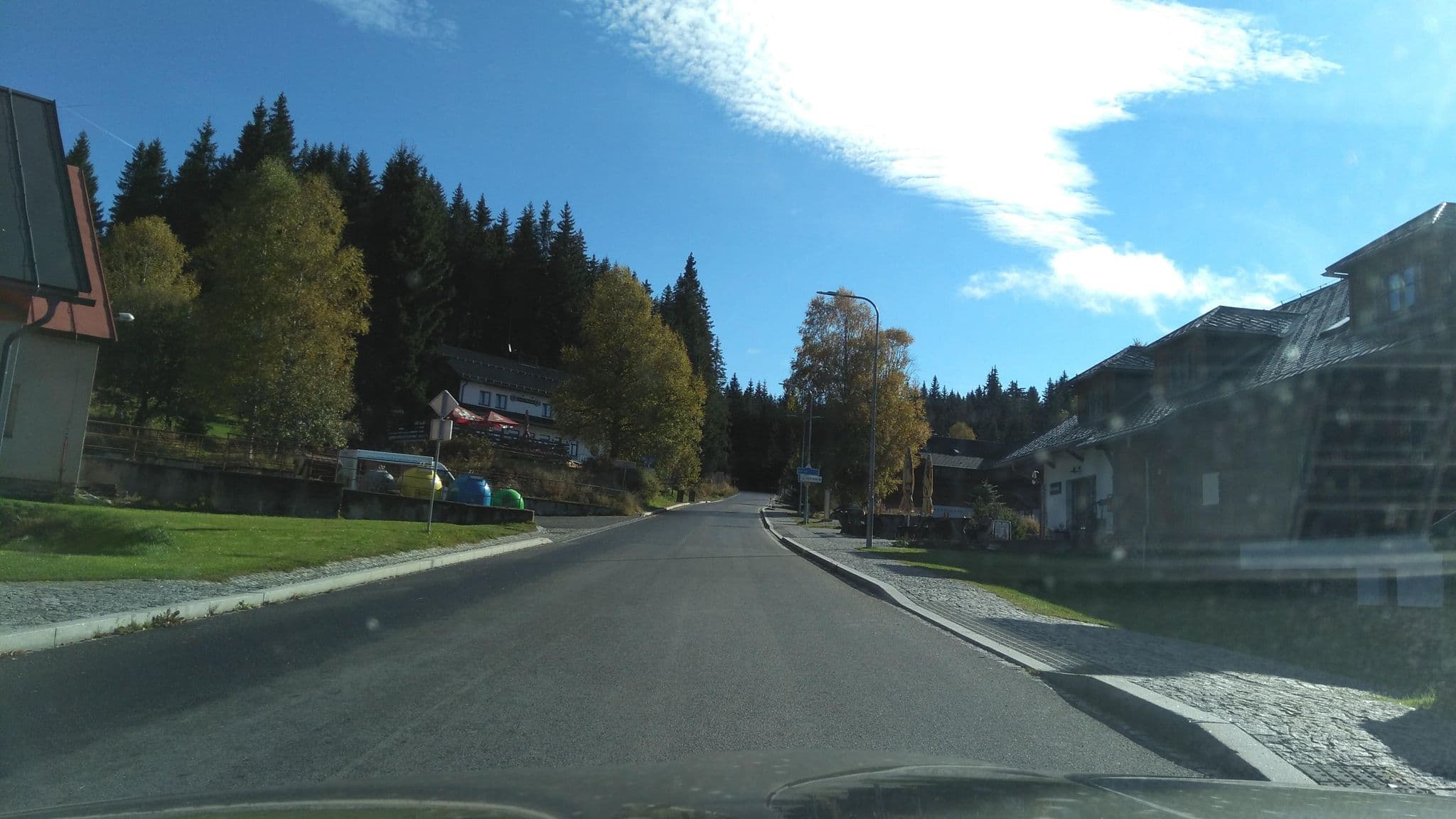 Street view near Modrý penzion, Kašperské Hory — © vwv (CC BY-SA · Mapillary)