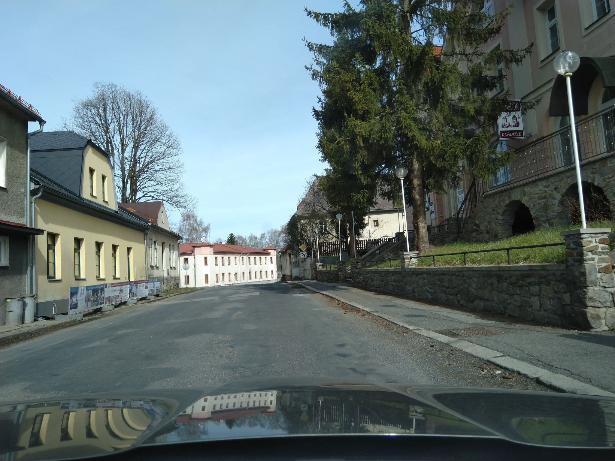 Street view near Pension Kasperk, Kašperské Hory — © vwv (CC BY-SA · Mapillary)