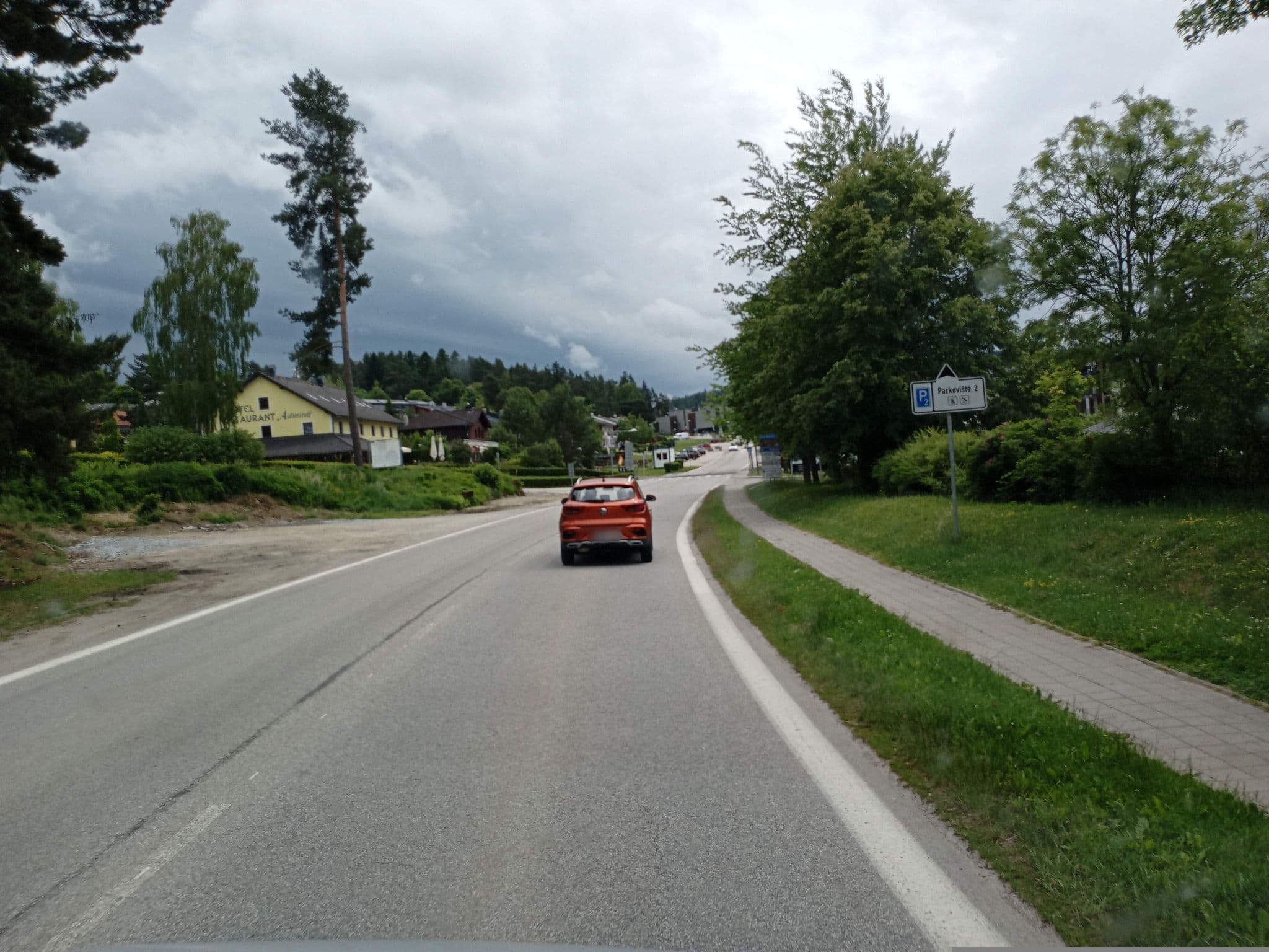 Street view near Lipno Lake Resort, Loučovice — © atze02 (CC BY-SA · Mapillary)