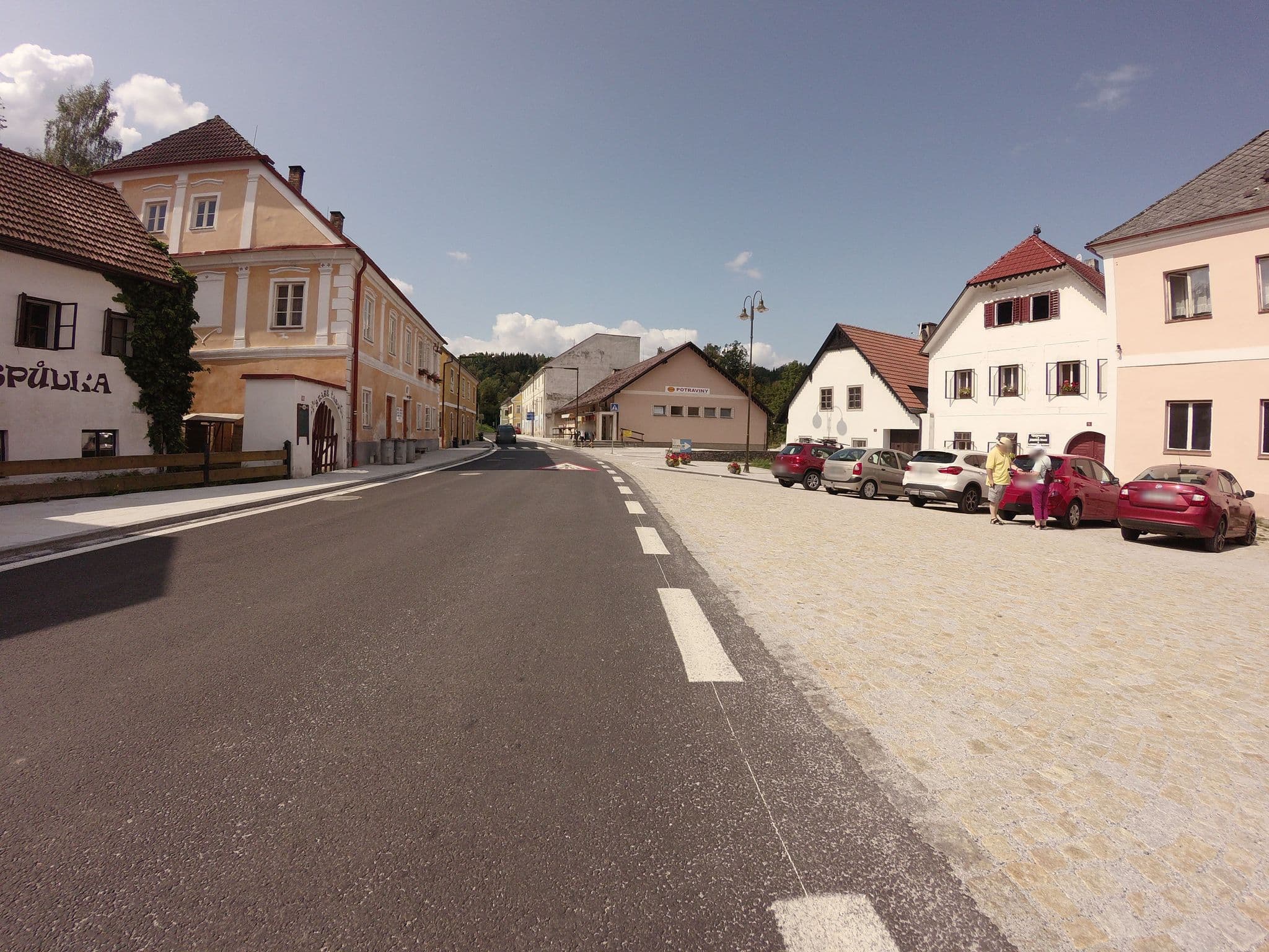 Street view near Rožumberk Inn, Vyšší Brod — © tobiaso (CC BY-SA · Mapillary)
