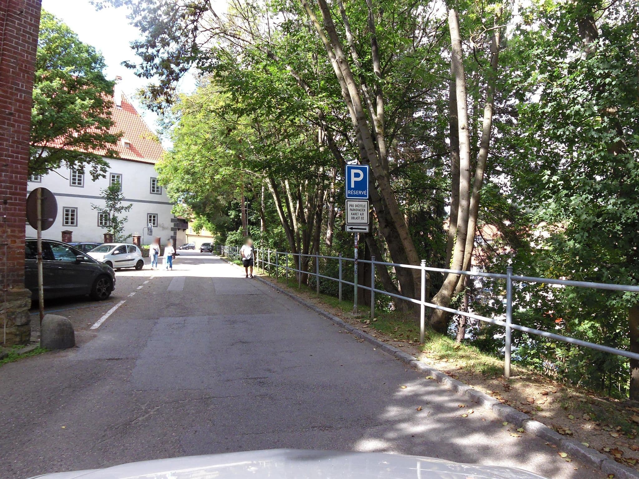 Street view near Penzion Ve Věži, Český Krumlov — © fell3 (CC BY-SA · Mapillary)