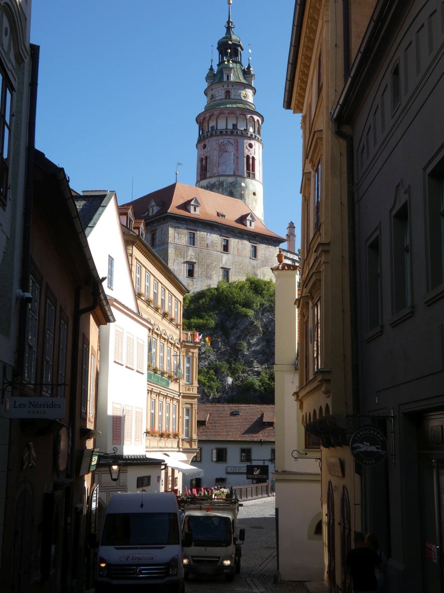 Street view near hotel leonard II cesky krumlov, Český Krumlov — © utvonalfelmeresek (CC BY-SA · Mapillary)