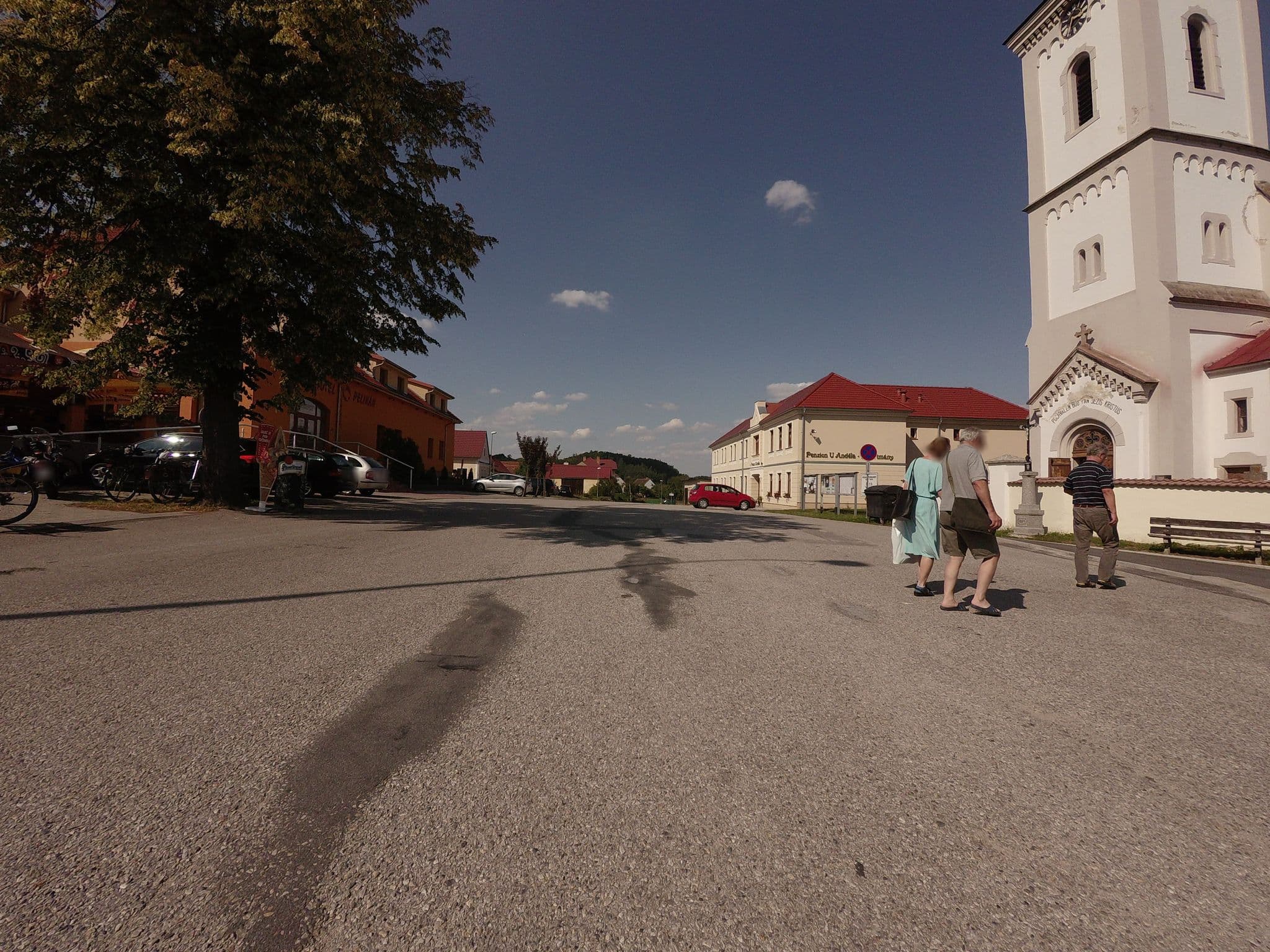 Street view near Relax hotel Pelikán, Dřiteň — © tobiaso (CC BY-SA · Mapillary)