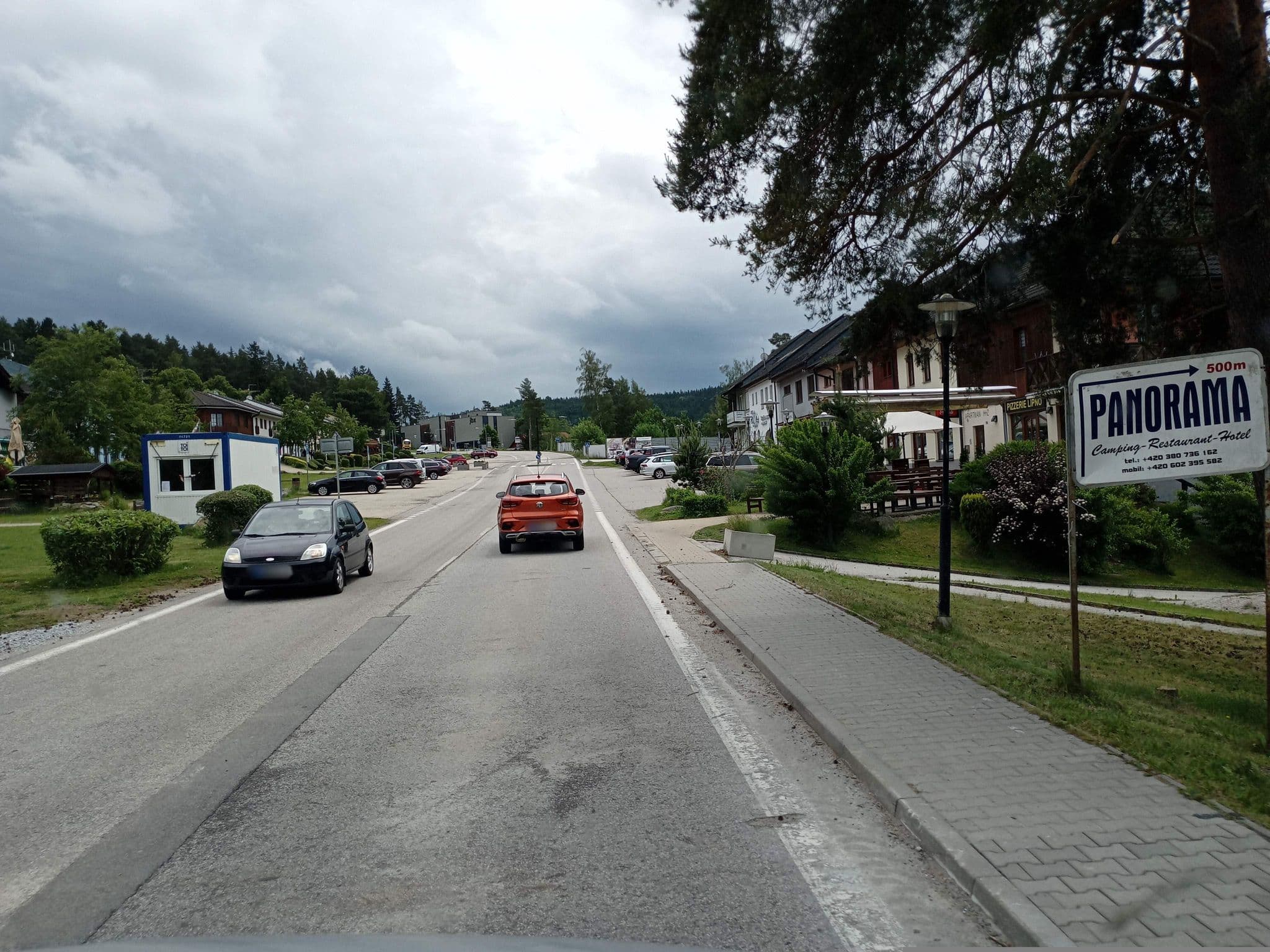 Street view near Pension Oliver, Loučovice — © atze02 (CC BY-SA · Mapillary)