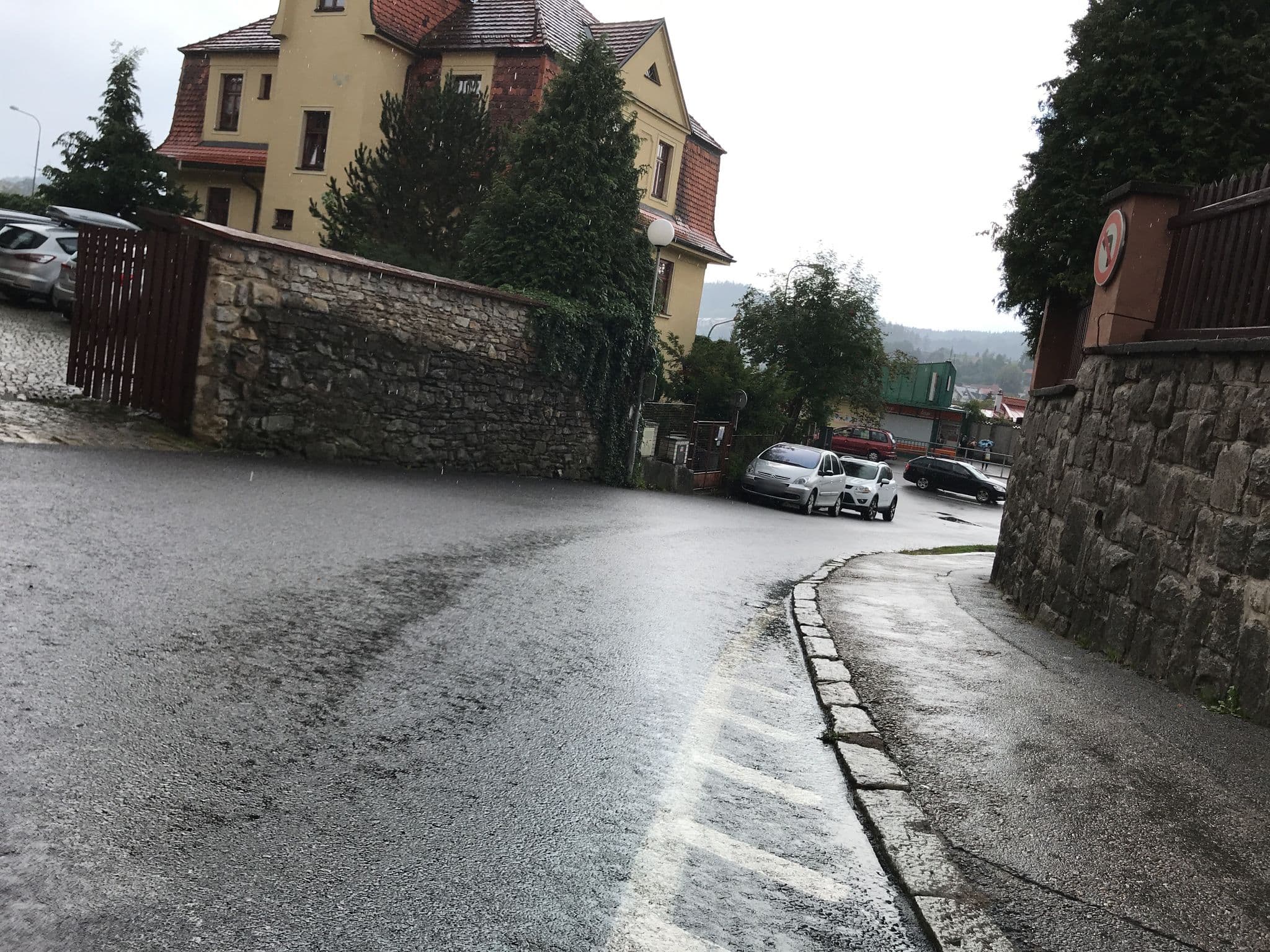 Street view near Penzion Gardena, Český Krumlov — © miguel_andrade (CC BY-SA · Mapillary)