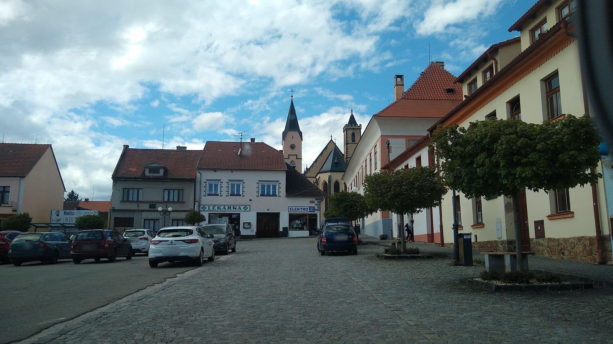 Street view near Hotel Sumava, Bavorov — © wegavision (CC BY-SA · Mapillary)