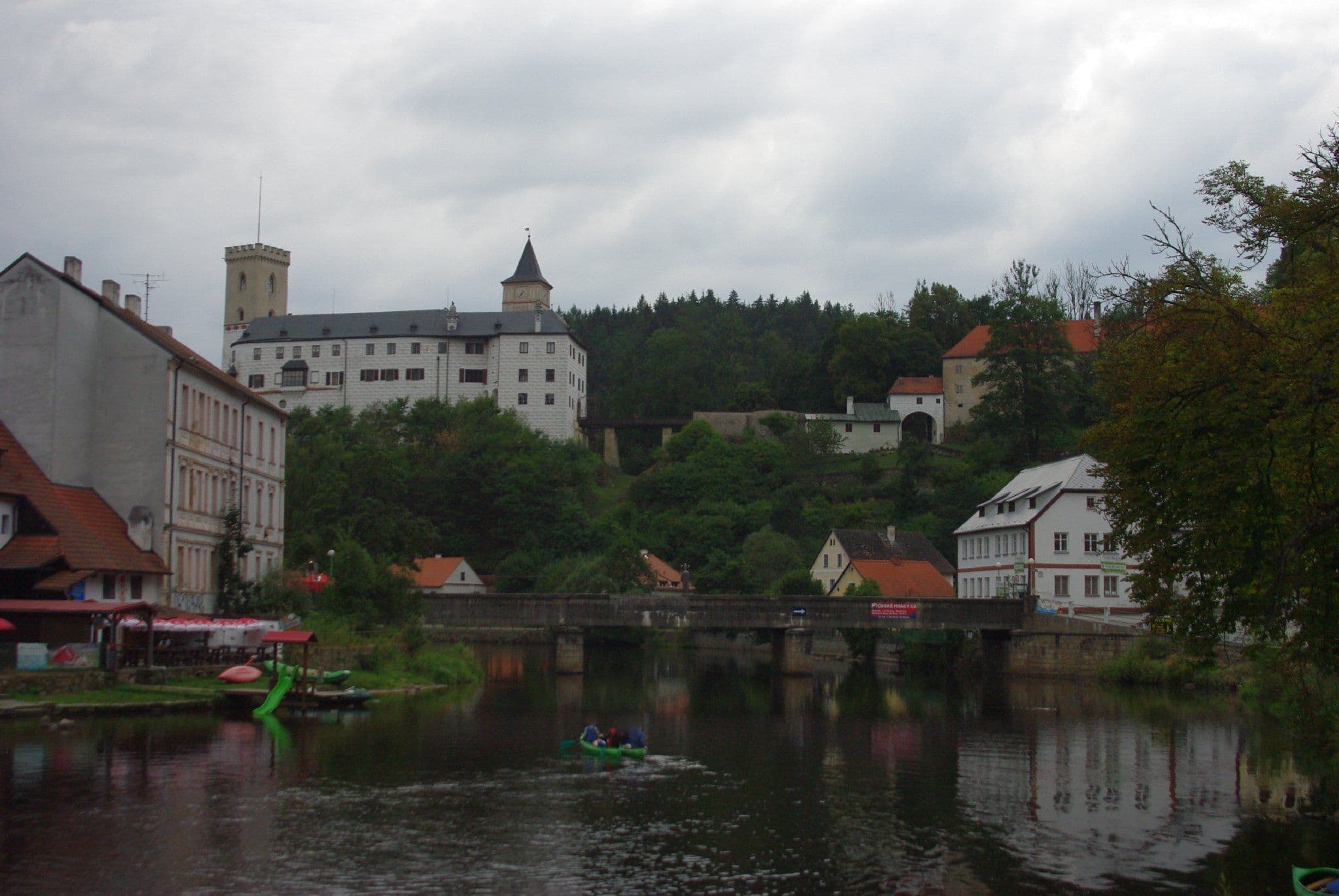 Street view near Ubytovna Start, Vyšší Brod — © utvonalfelmeresek (CC BY-SA · Mapillary)