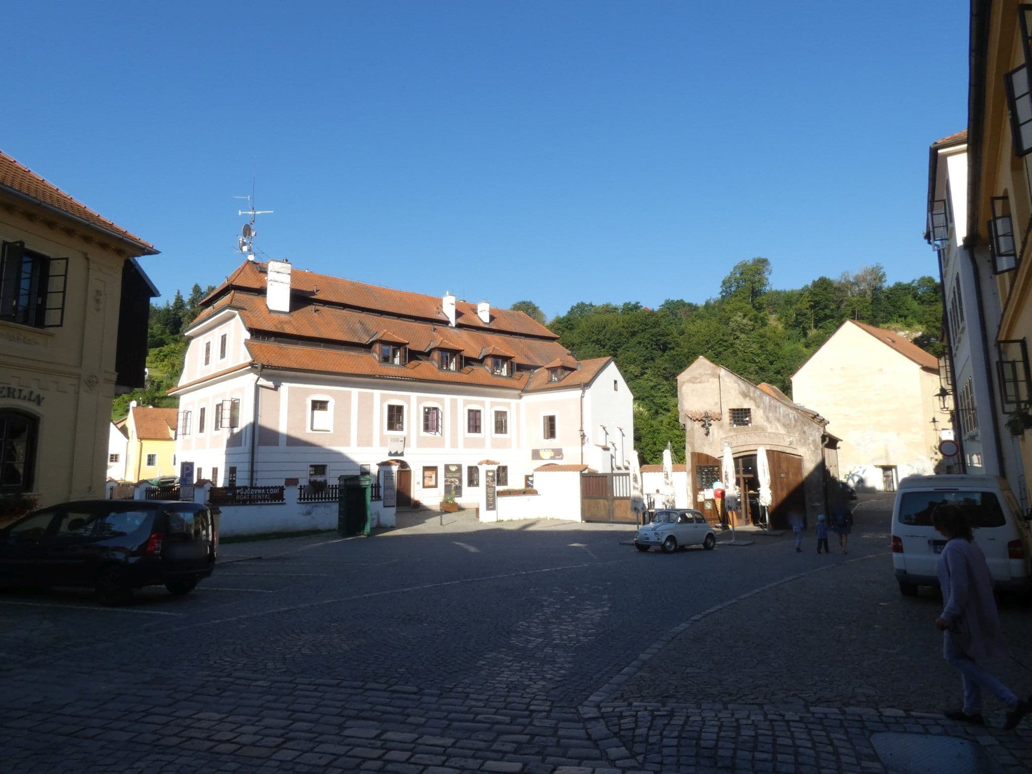 Street view near Antik, Český Krumlov — © utvonalfelmeresek (CC BY-SA · Mapillary)