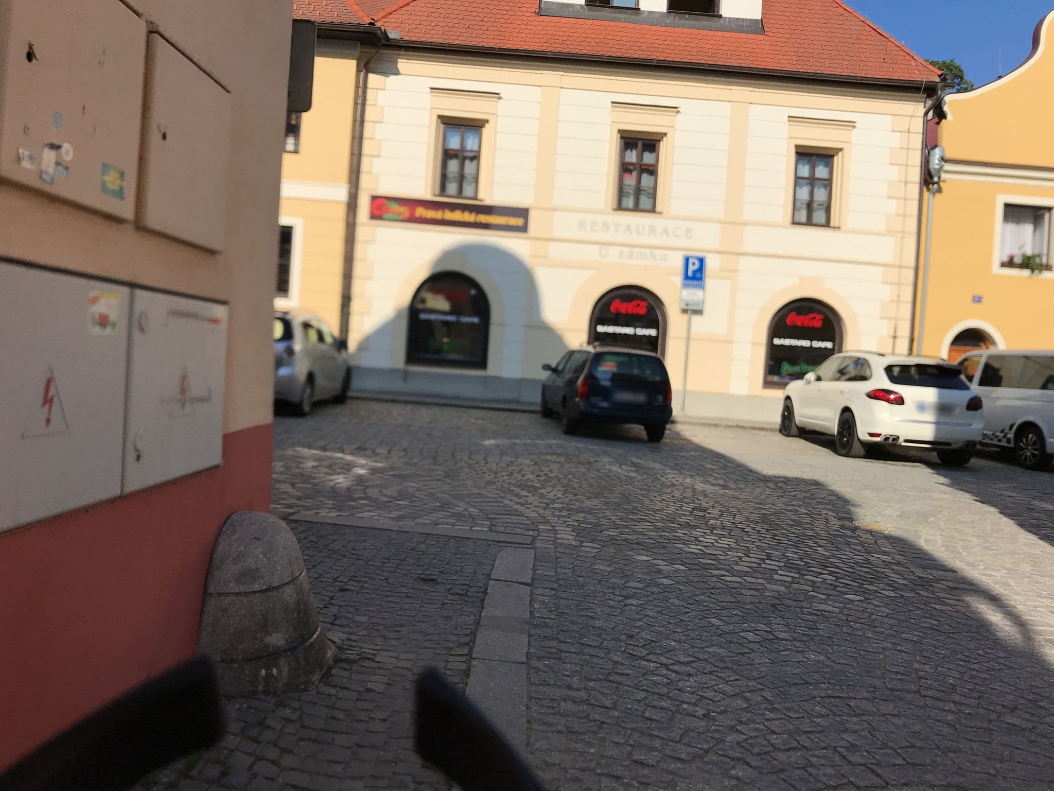 Street view near Penzion a lazebna Bílý jednorožec, Třeboň — © miguel_andrade (CC BY-SA · Mapillary)