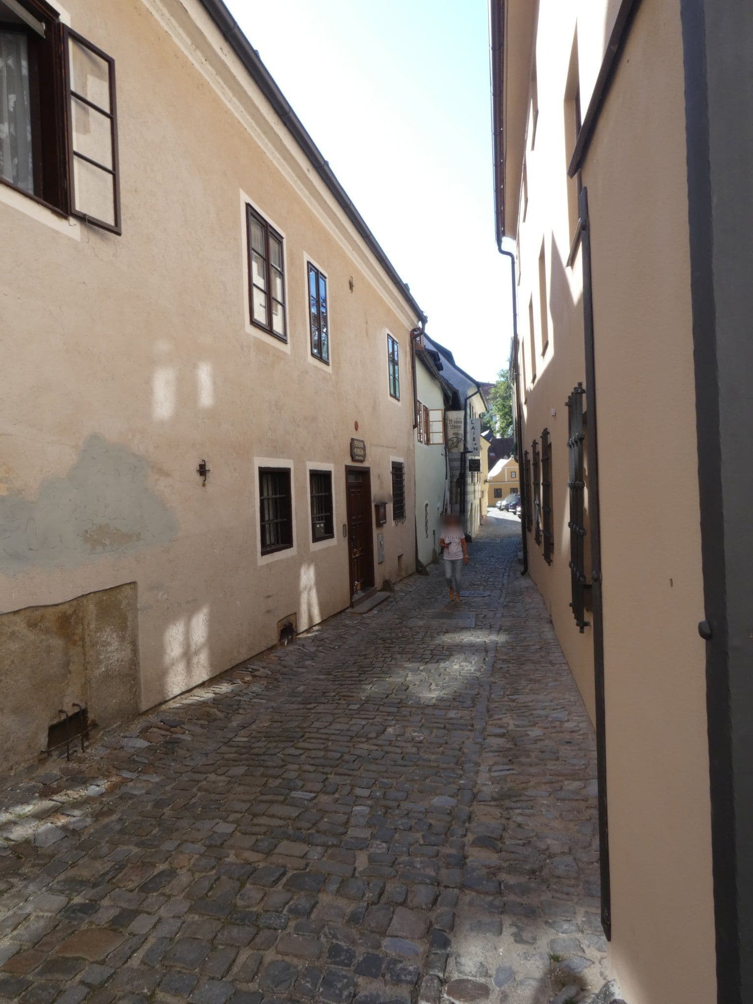 Street view near U Čerta a Káči, Český Krumlov — © utvonalfelmeresek (CC BY-SA · Mapillary)