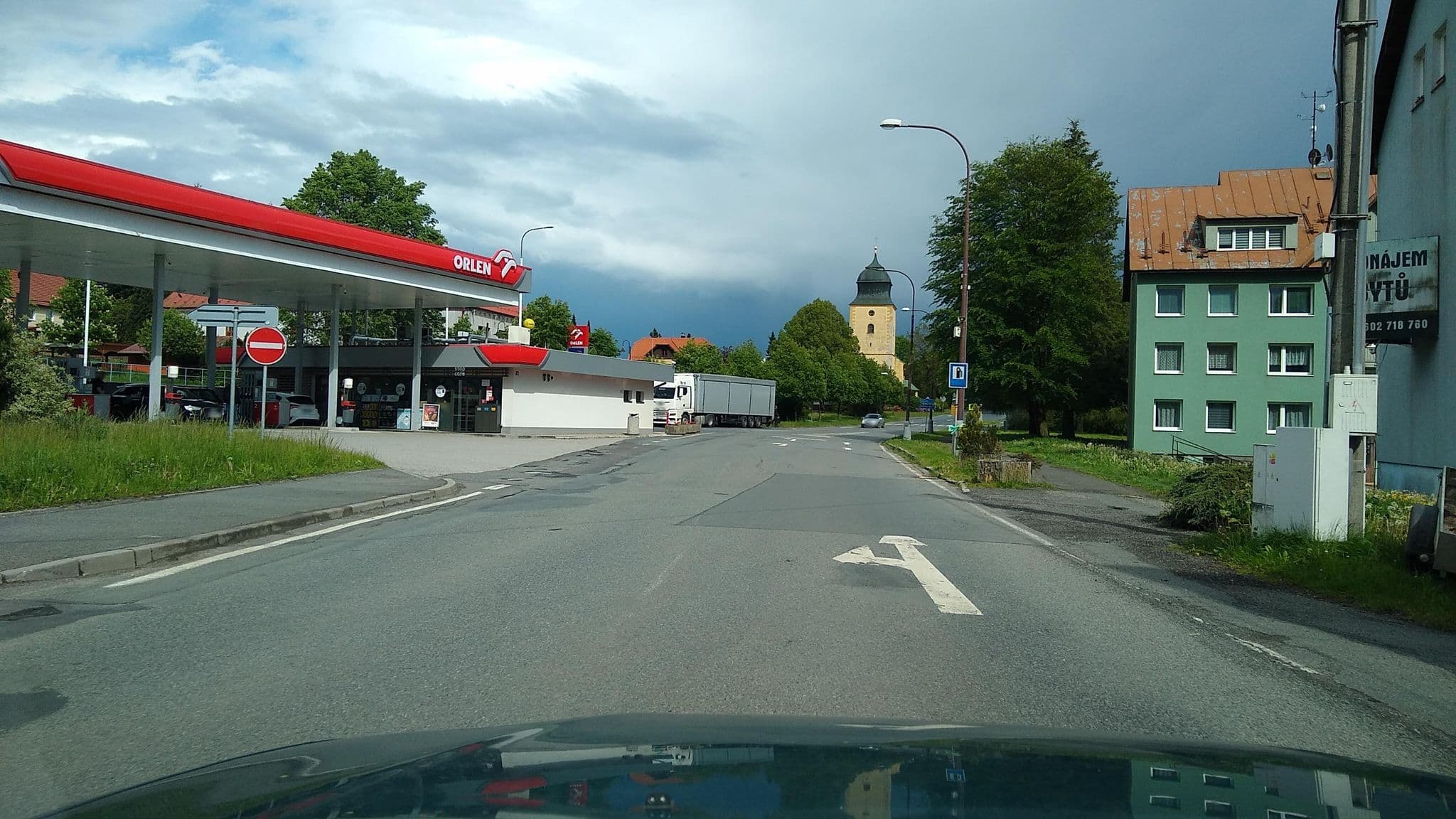 Street view near Modrá Laguna, Přimda — © wegavision (CC BY-SA · Mapillary)