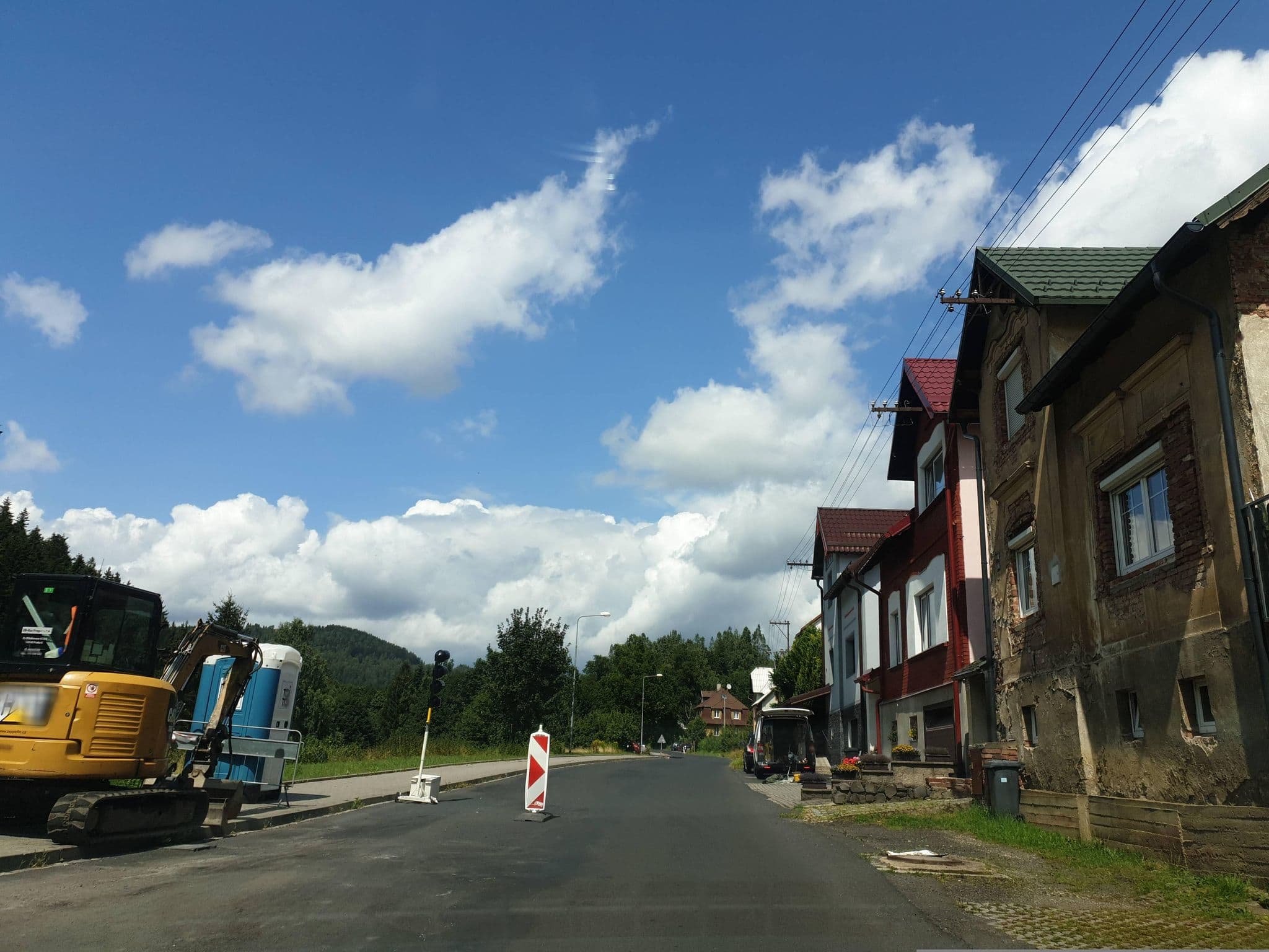 Street view near Pension U RYTÍŘE, Kraslice — © canislupus (CC BY-SA · Mapillary)