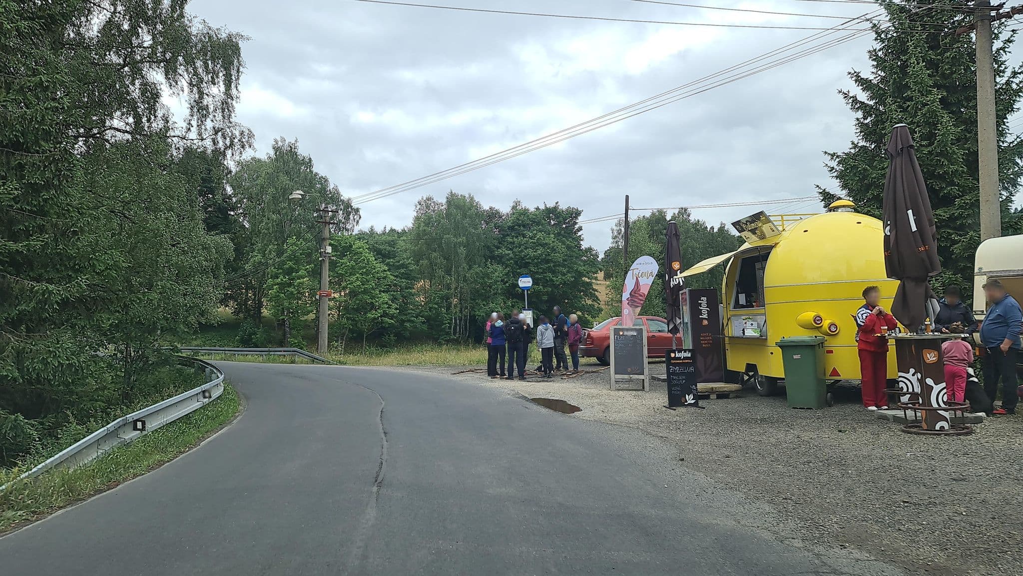 Street view near Penzion a restaurant U Pražáka, Kraslice — © canislupus (CC BY-SA · Mapillary)