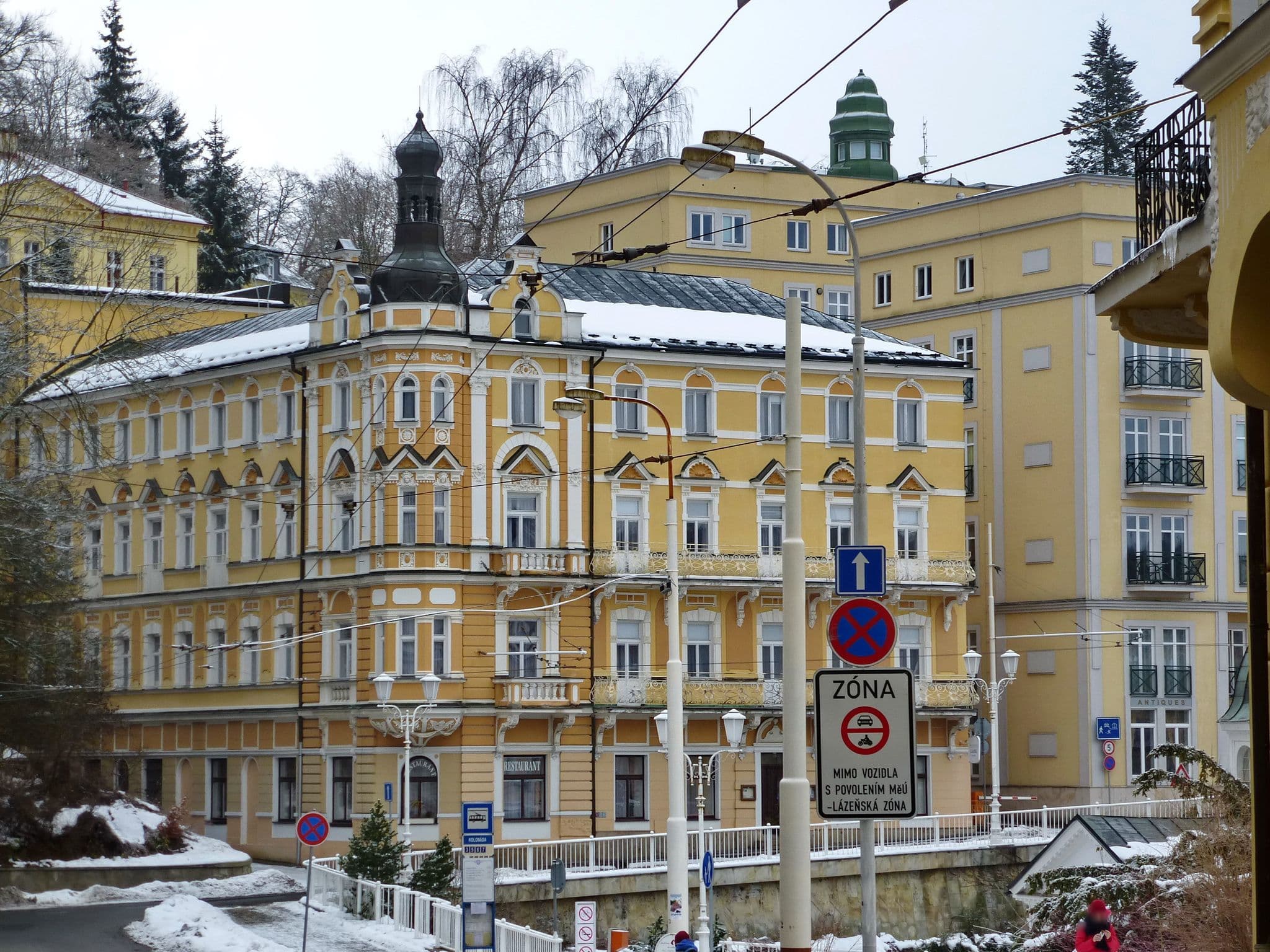 Street view near Apartment Purkynova, Mariánské Lázně — © akovt (CC BY-SA · Mapillary)