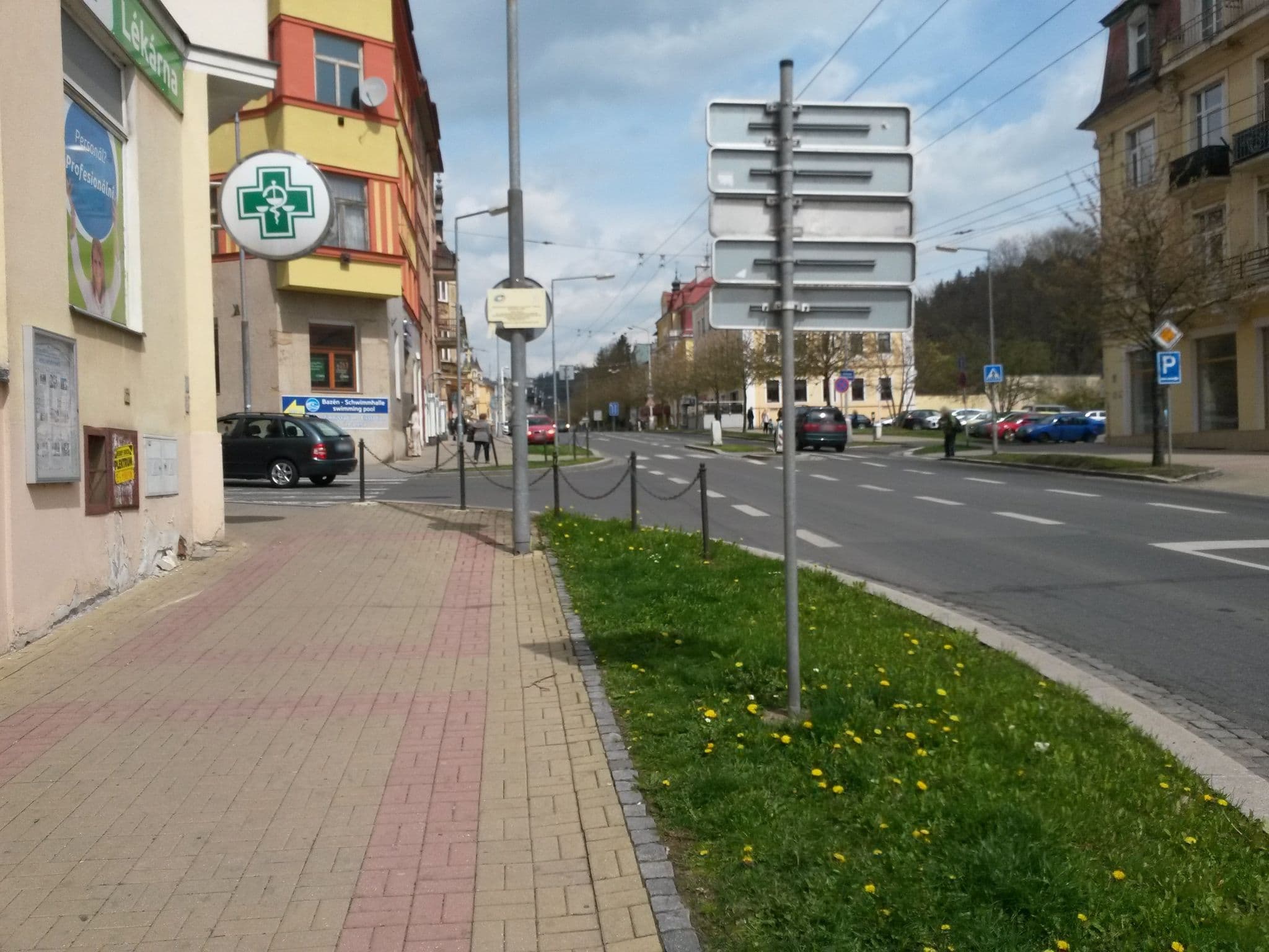 Street view near Hotel Agricola Wellness & Sport Resort, Mariánské Lázně — © rausk (CC BY-SA · Mapillary)