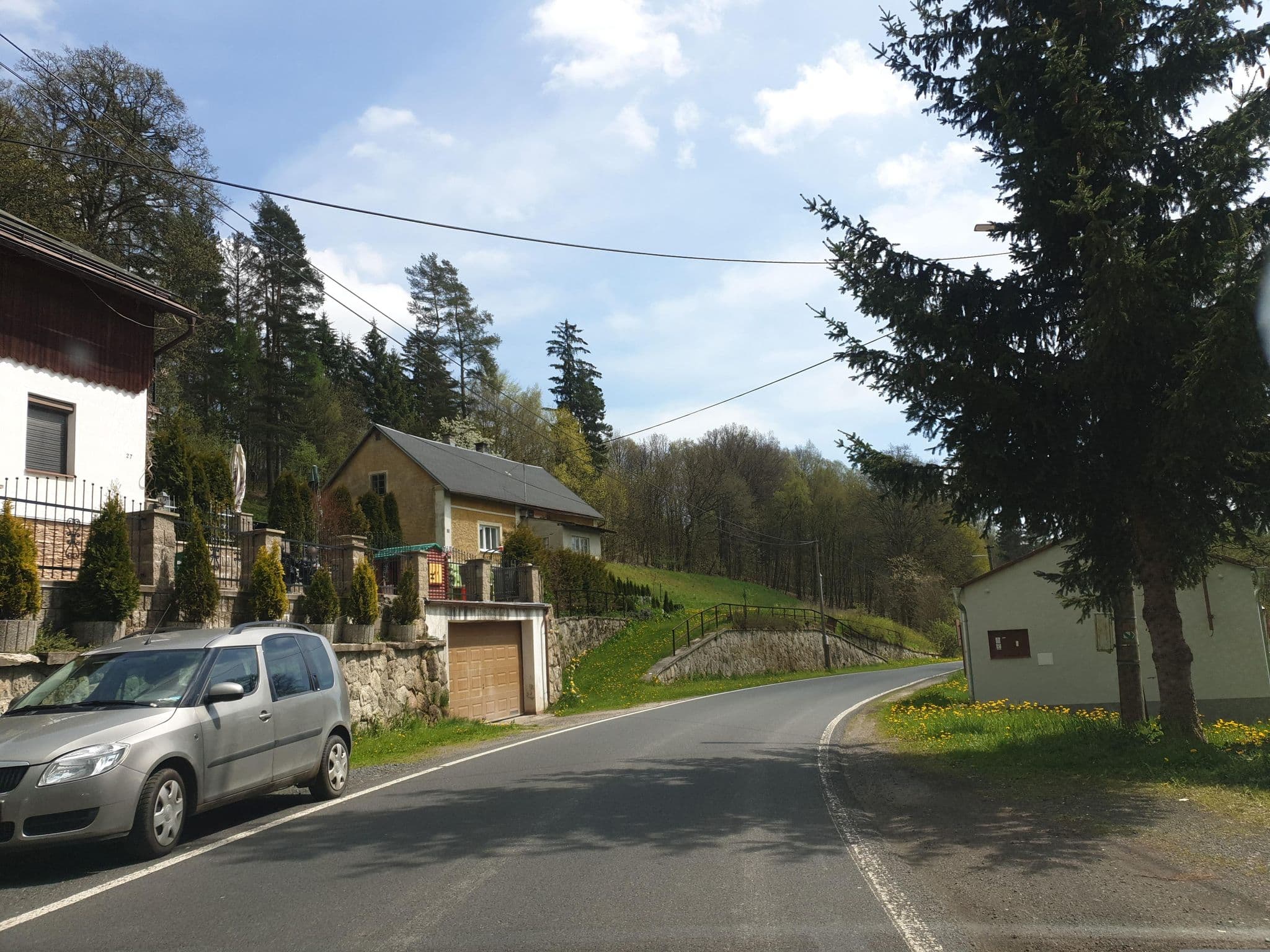 Street view near Restaurace a Pension Kozabar, Luby — © canislupus (CC BY-SA · Mapillary)