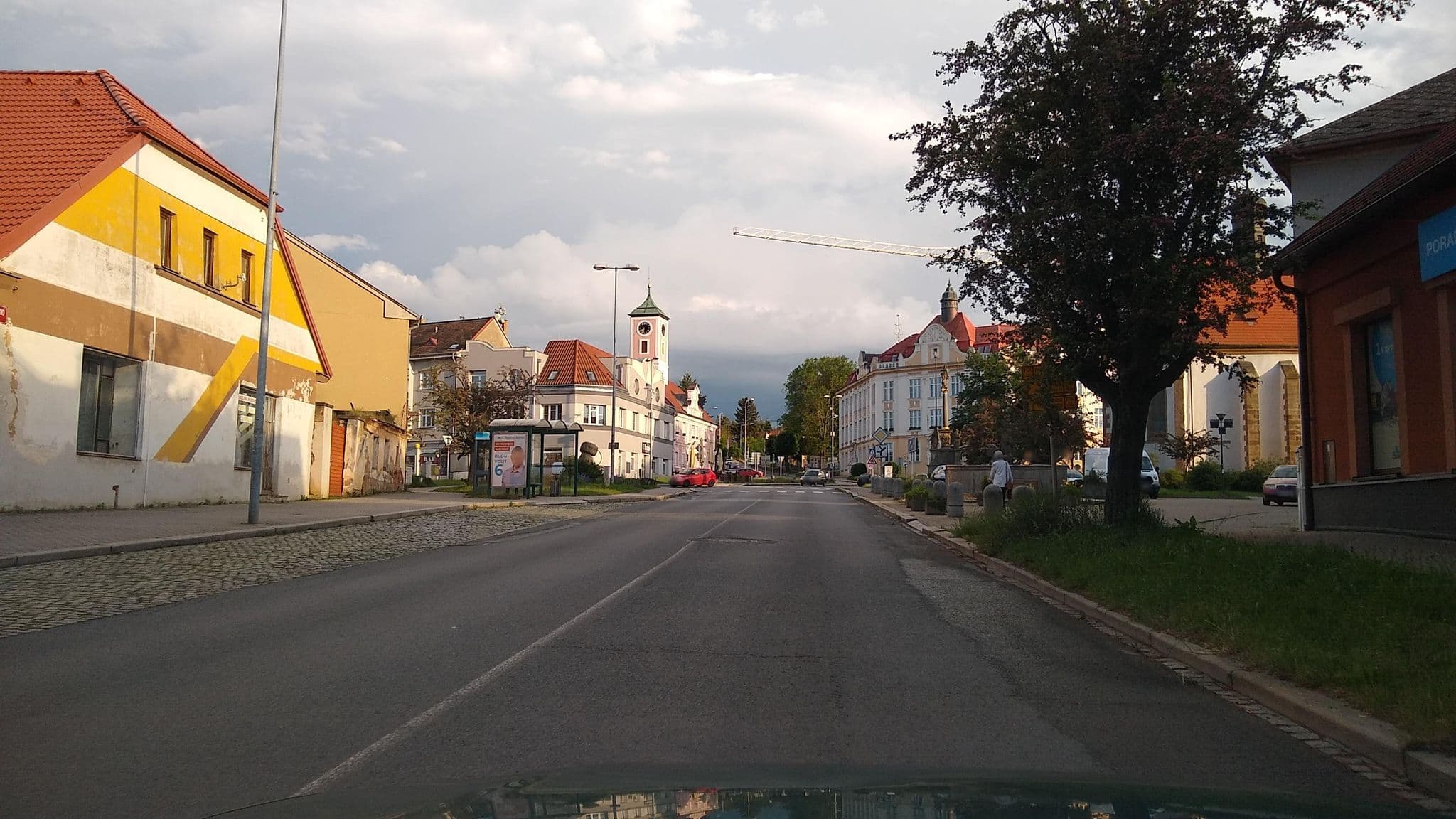 Street view near Penzion Na Jízdárně, Starý Plzenec — © wegavision (CC BY-SA · Mapillary)