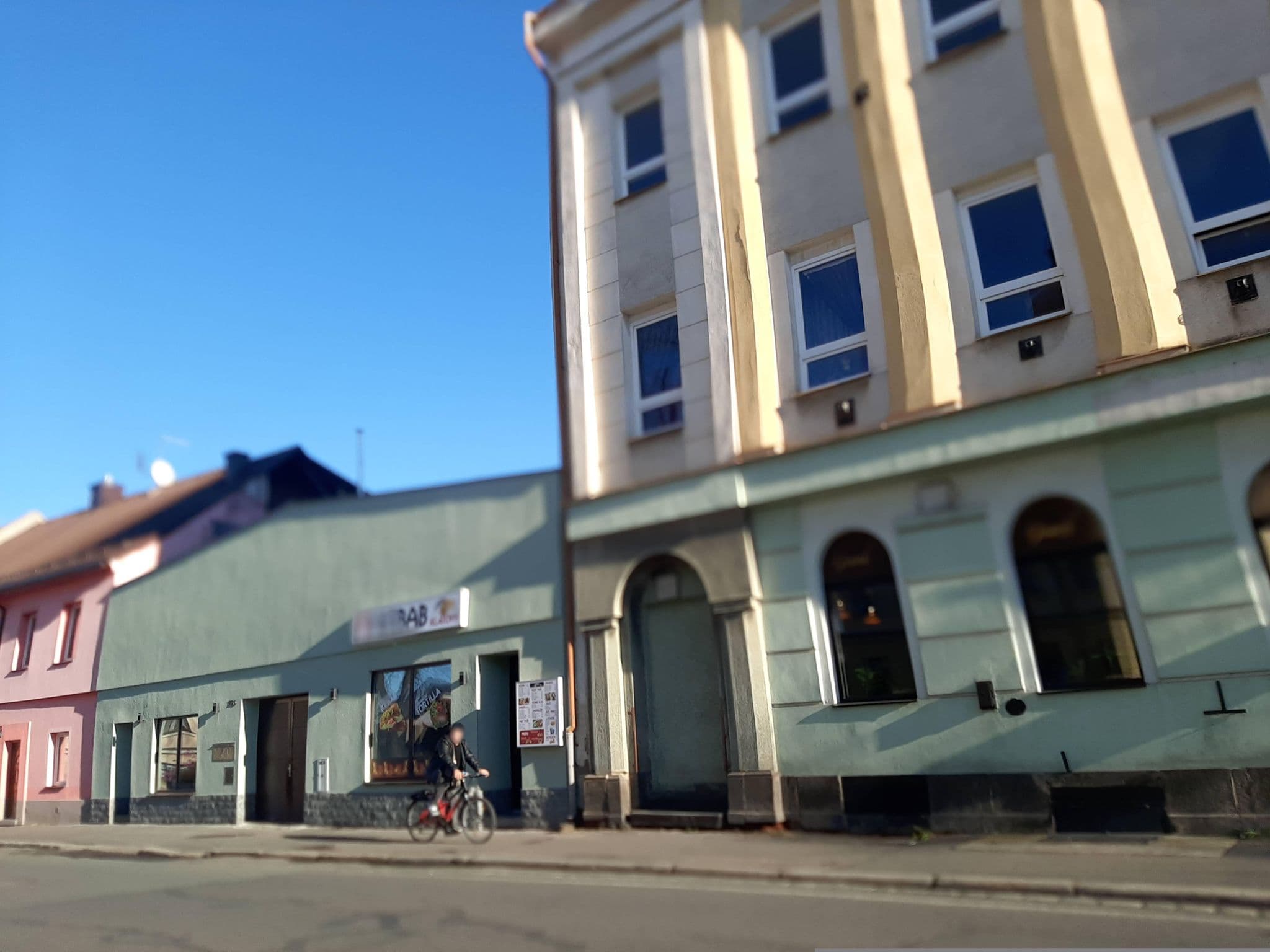 Street view near hotel Gand, Klatovy — © CBradioCZ (CC BY-SA · Mapillary)