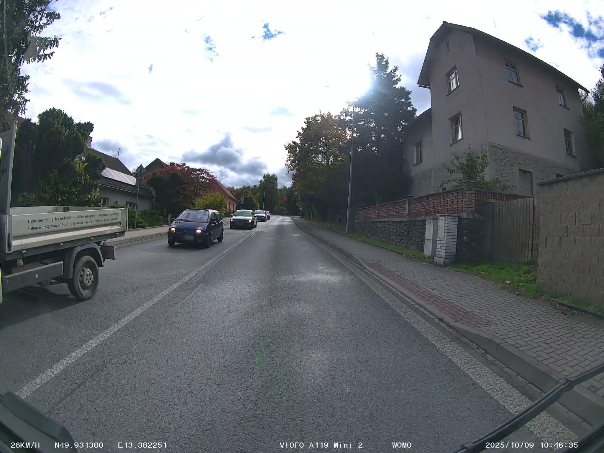 Street view near Vila František, Plasy — © soulcover (CC BY-SA · Mapillary)