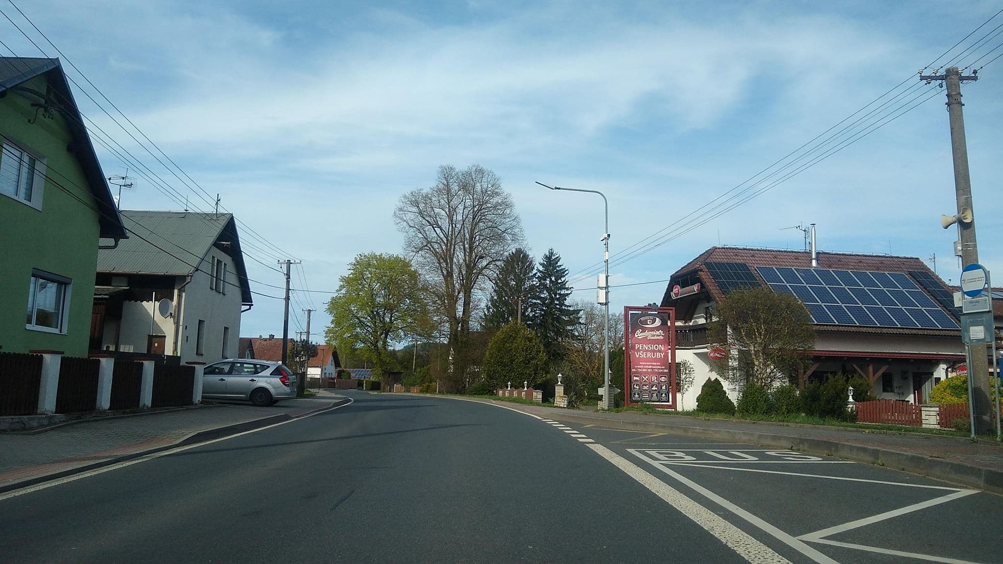Street view near Penzion Všeruby, Kdyně — © wegavision (CC BY-SA · Mapillary)
