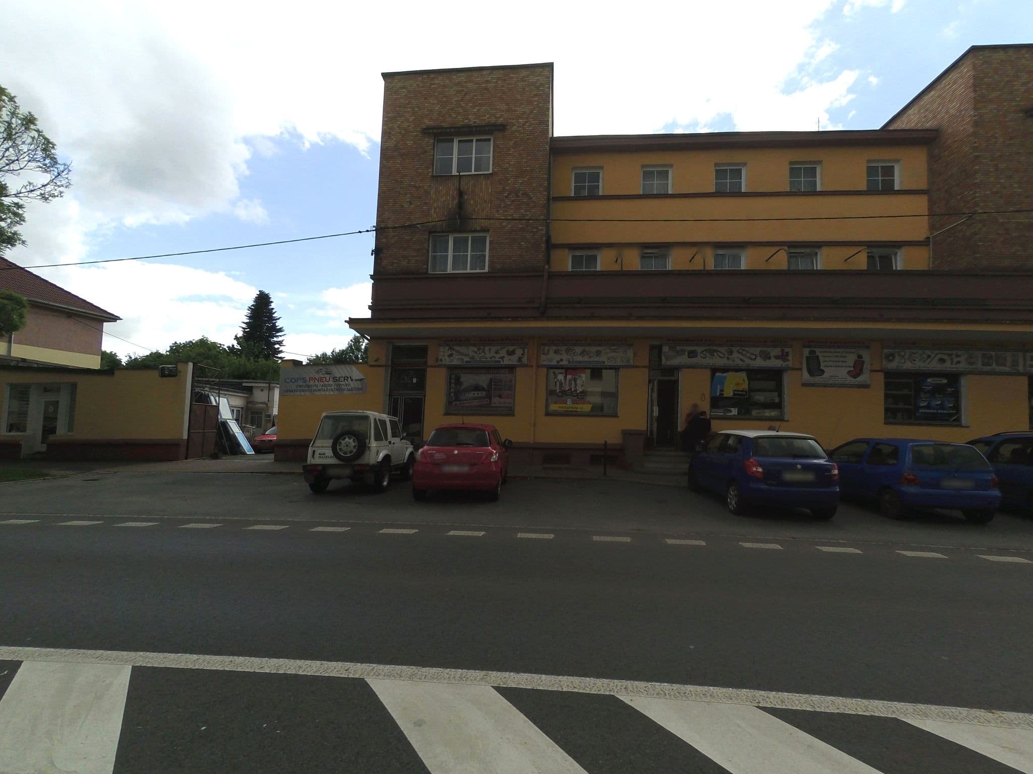 Street view near Hotel Kalous, Domažlice — © wegavision (CC BY-SA · Mapillary)
