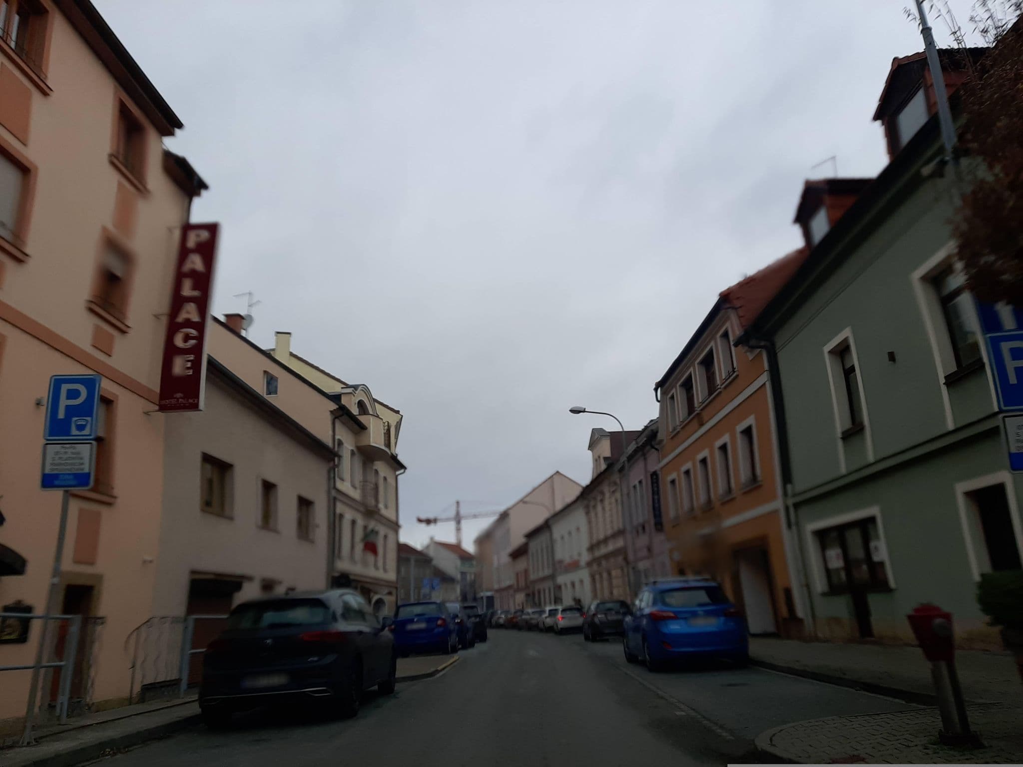 Street view near Hotel Palace Plzen, Pilsen — © CBradioCZ (CC BY-SA · Mapillary)