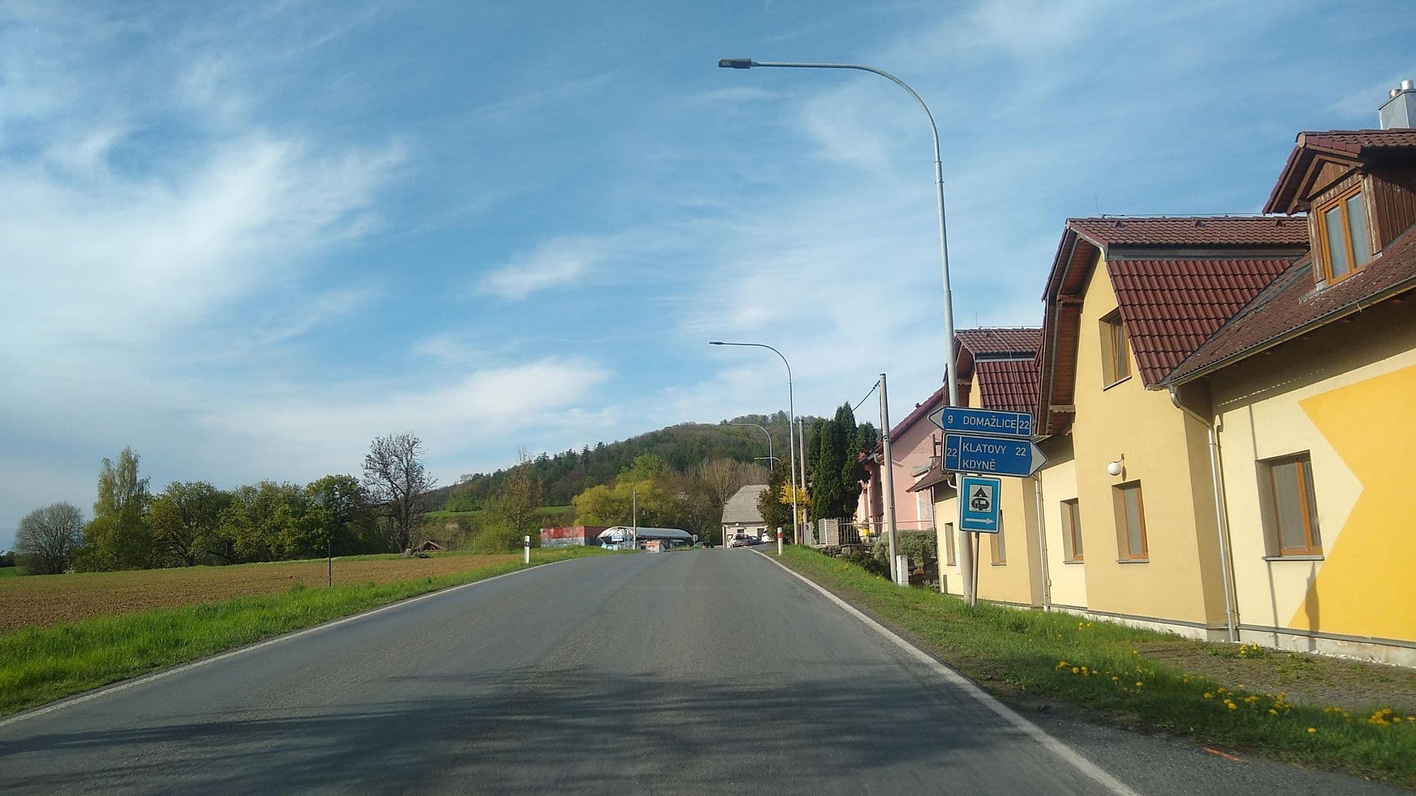 Street view near Penzion Na Kobyle, Kdyně — © wegavision (CC BY-SA · Mapillary)