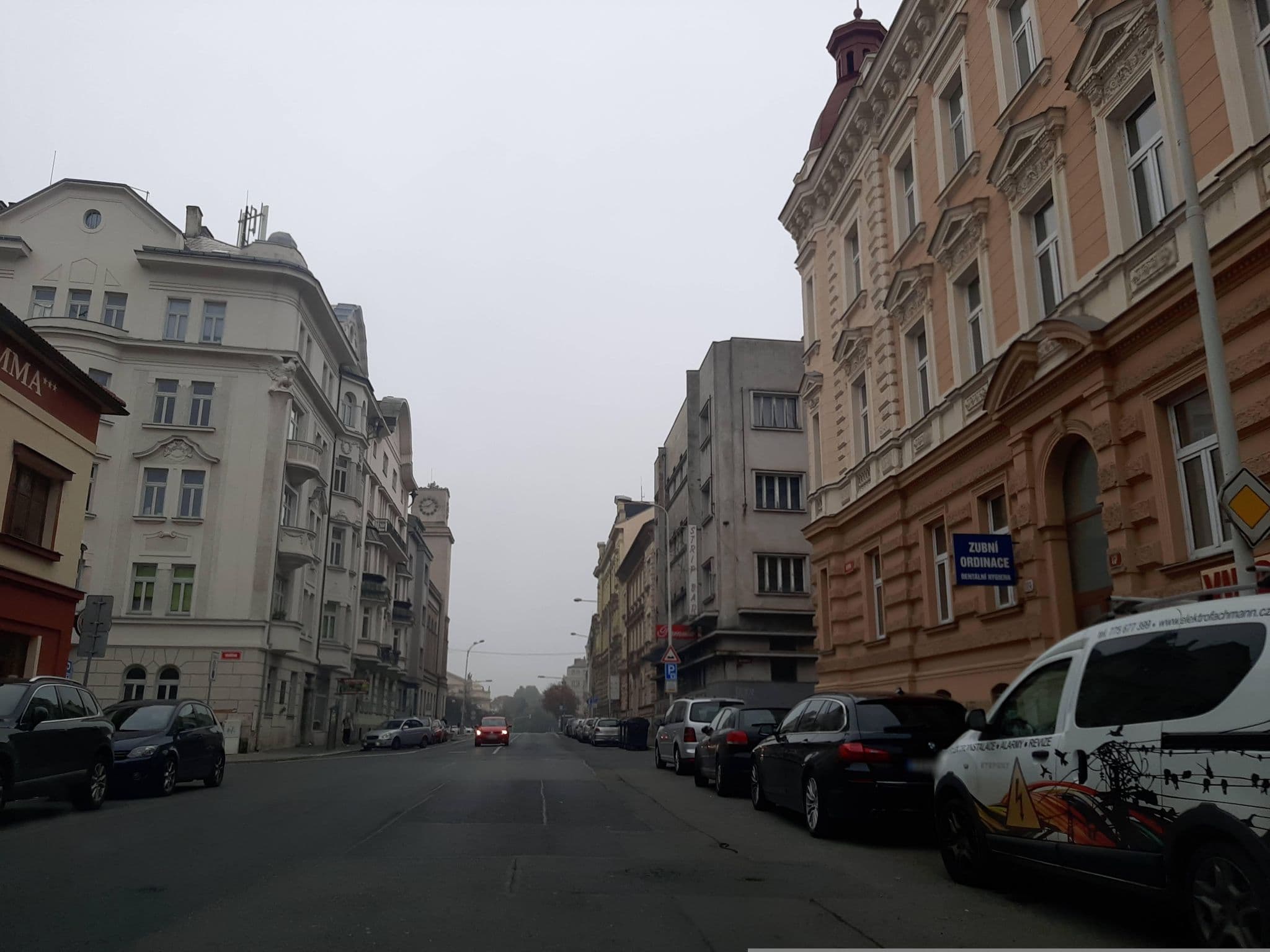 Street view near Penzion EMMA, Pilsen — © CBradioCZ (CC BY-SA · Mapillary)