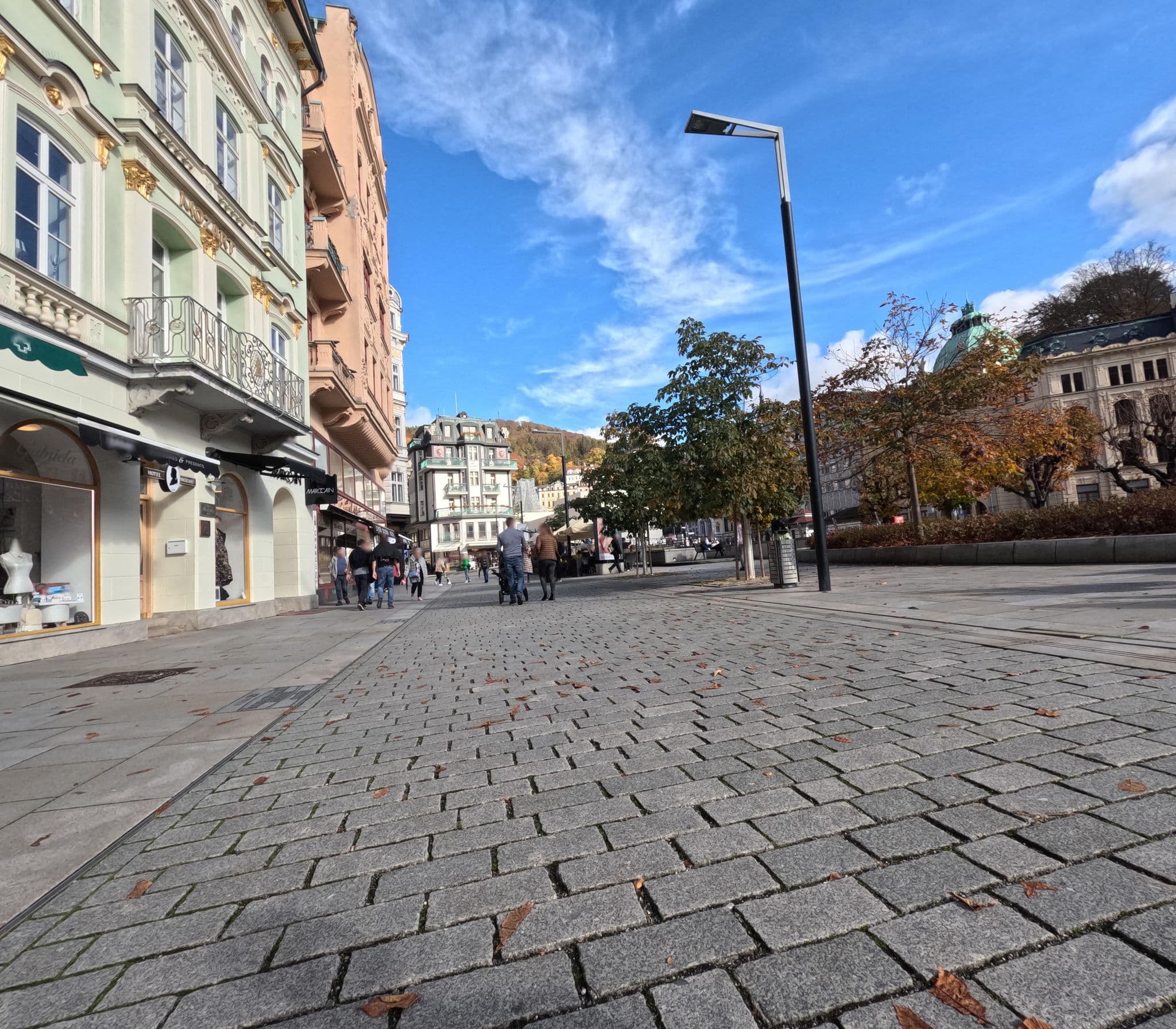 Street view near Central Hotel, Karlovy Vary — © chuck (CC BY-SA · Mapillary)