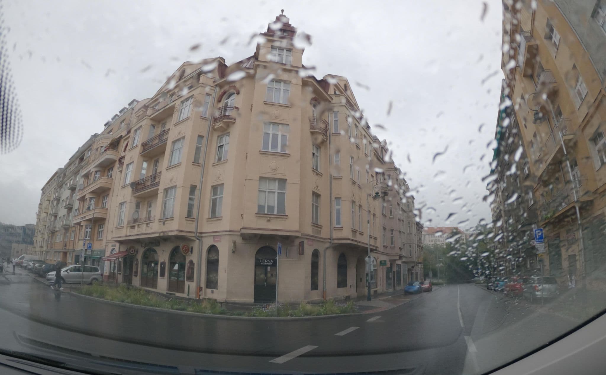 Street view near Jurincom apartments, Karlovy Vary — © atze02 (CC BY-SA · Mapillary)