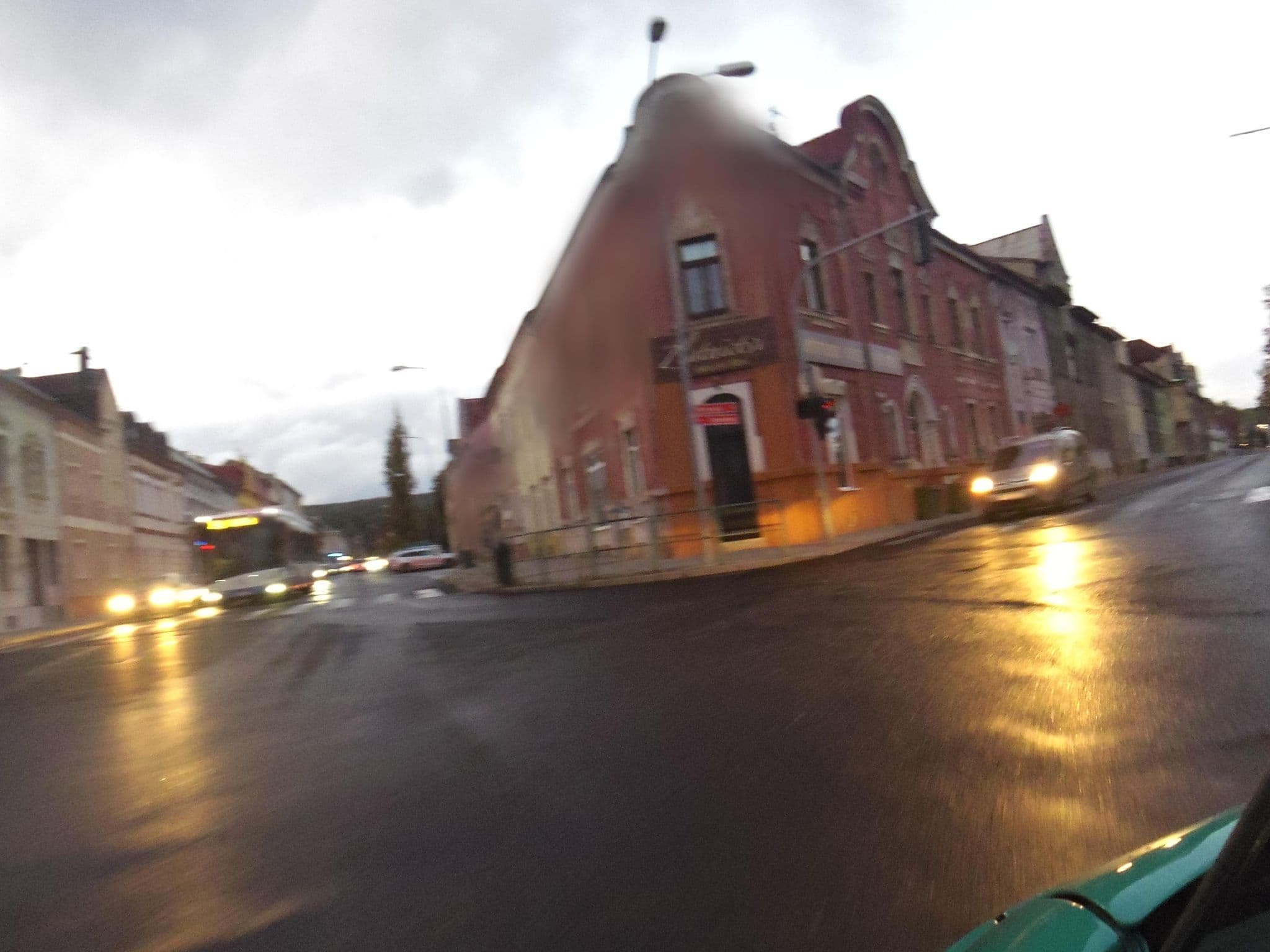 Street view near Hotel Evropa, Chomutov — © fell3 (CC BY-SA · Mapillary)